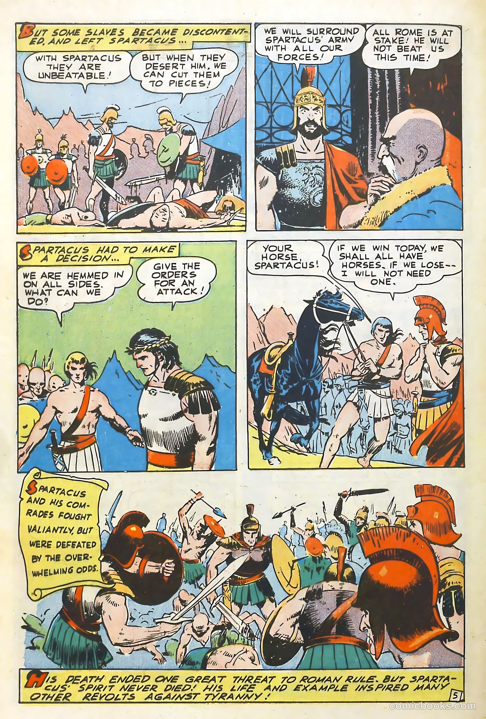 Real Life Comics #50 (1949) — page 34 of 38