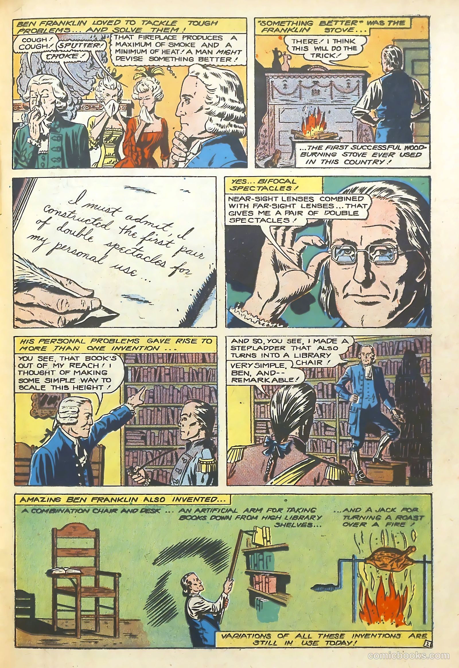 Real Life Comics #51 (1950) — page 19 of 36