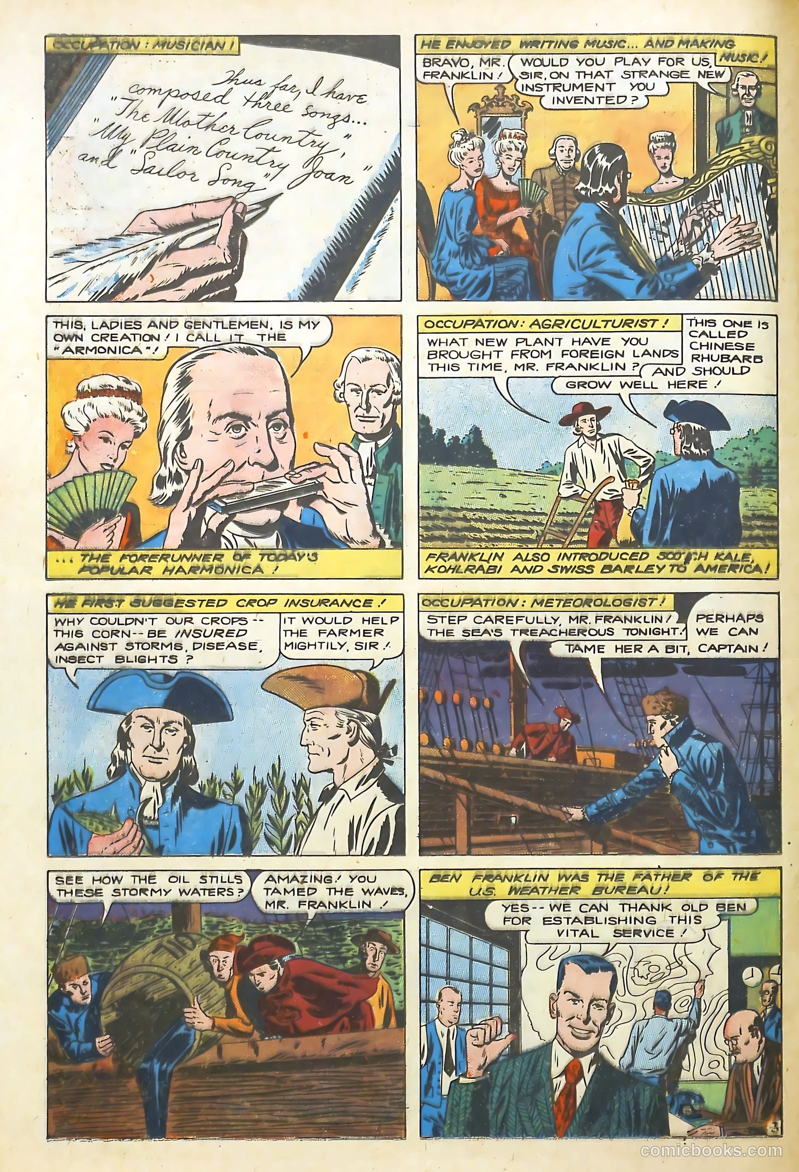 Real Life Comics #51 (1950) — page 20 of 36