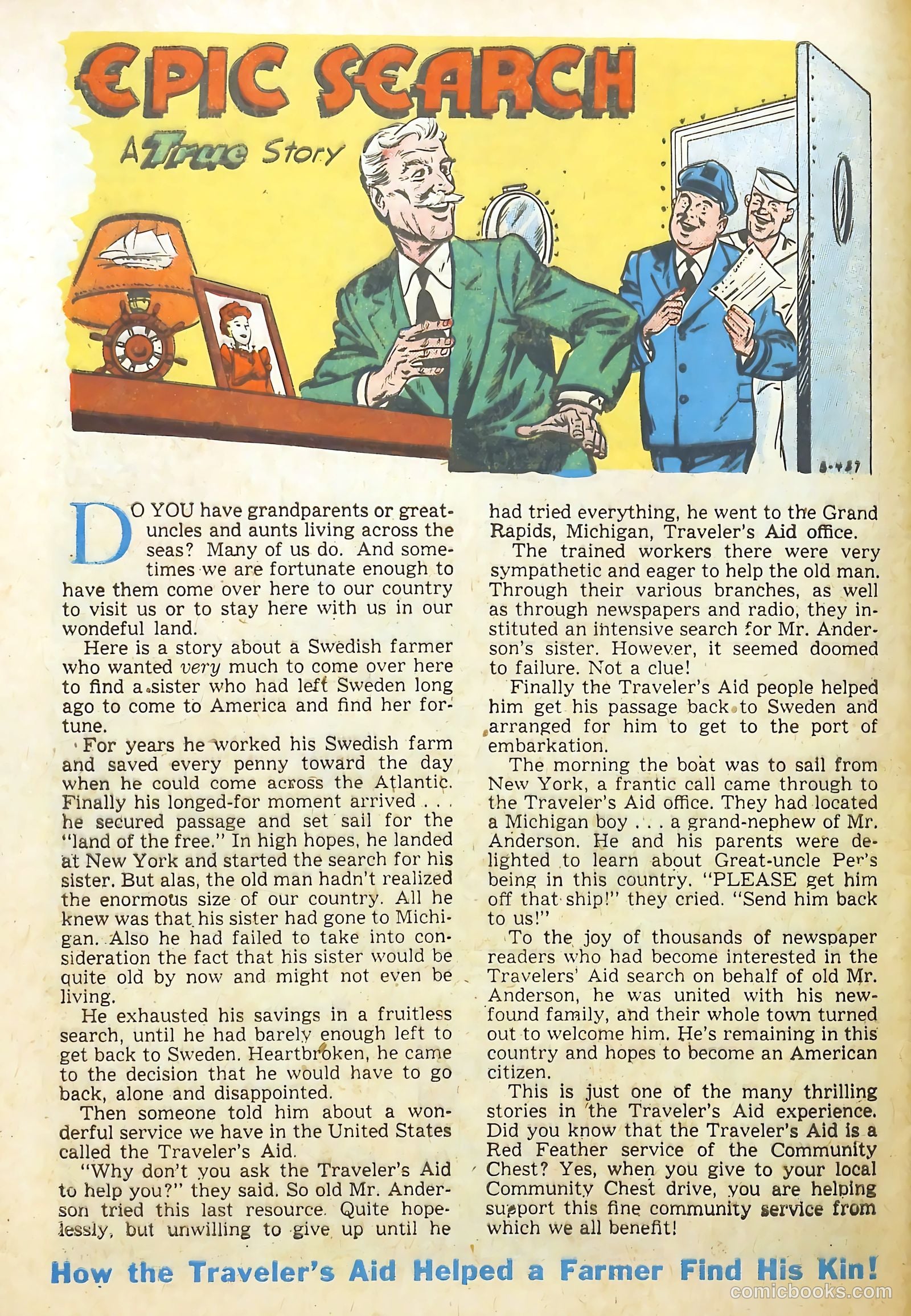 Real Life Comics #51 (1950) — page 30 of 36