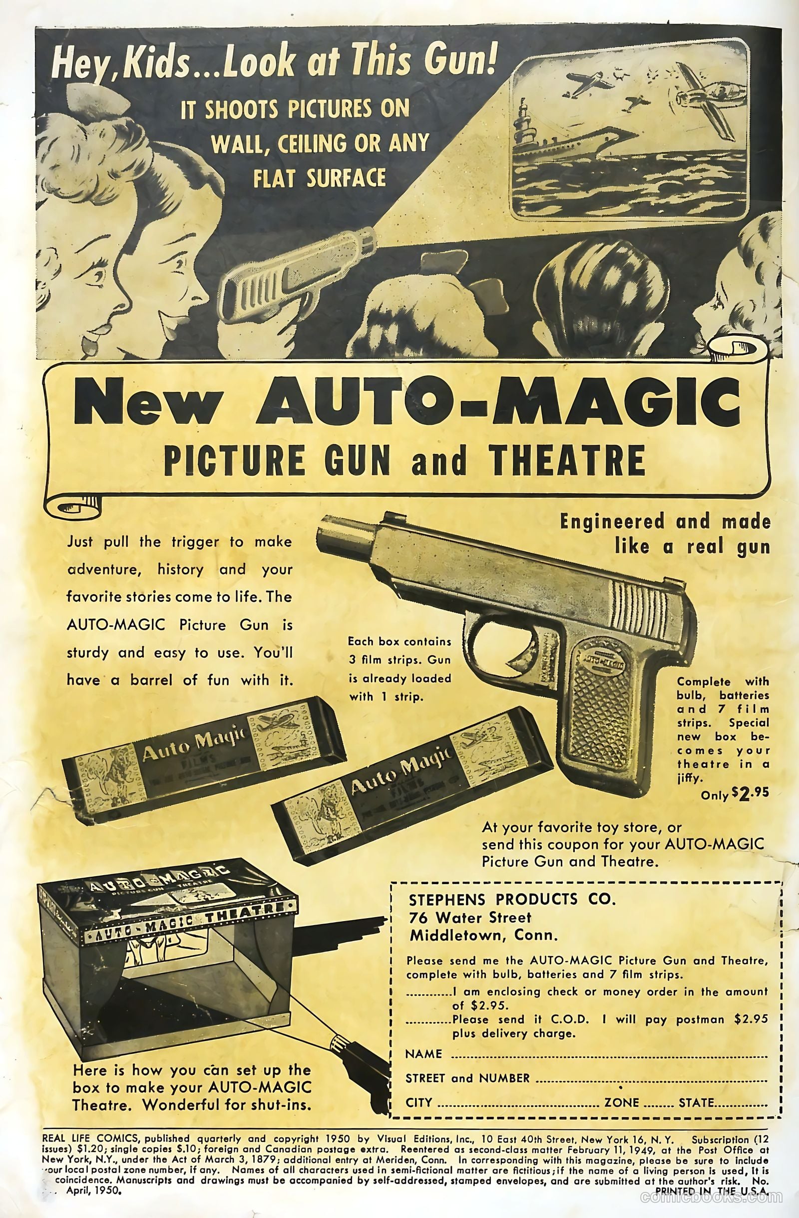 Real Life Comics #52 (1950) — page 2 of 36