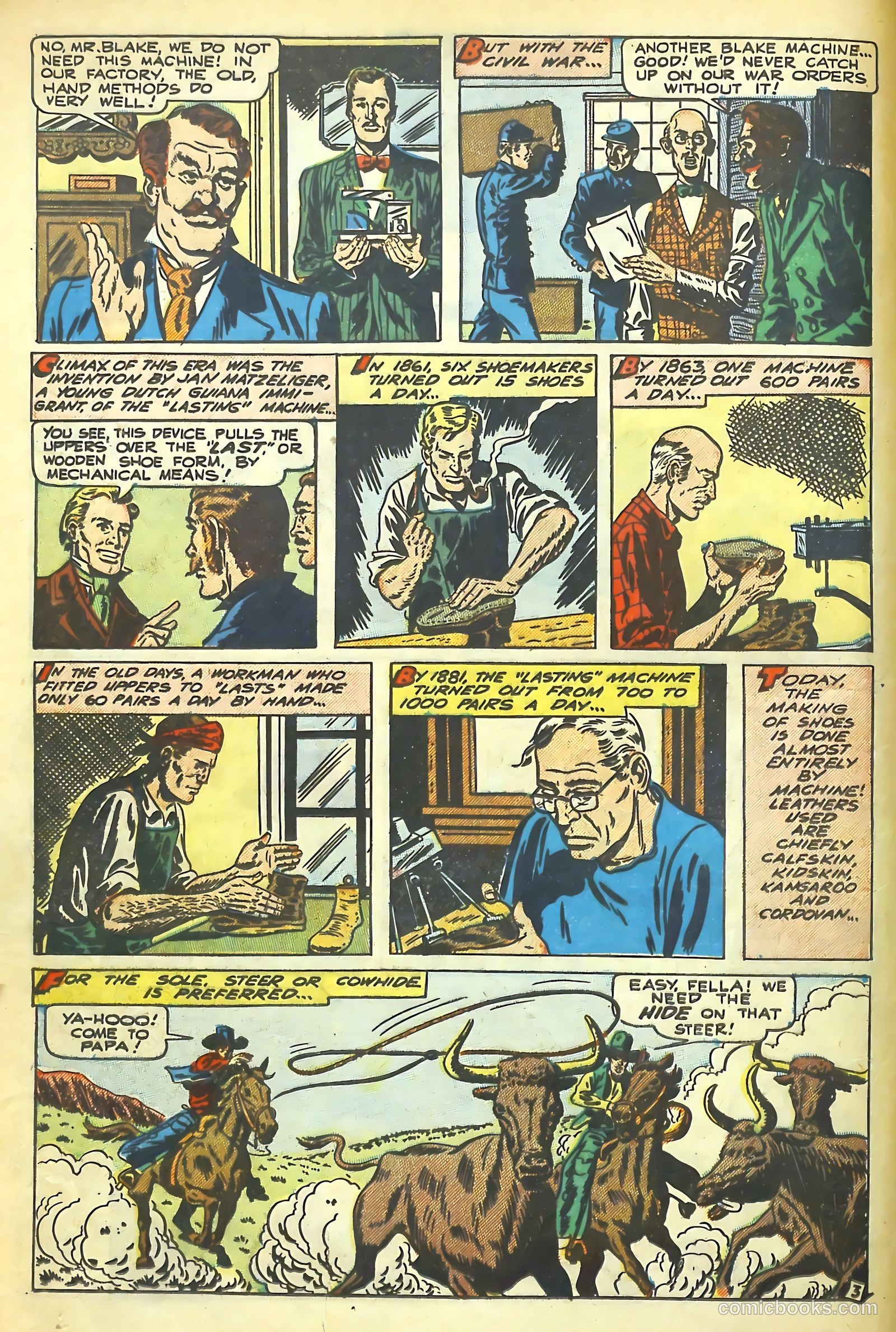 Real Life Comics #52 (1950) — page 12 of 36