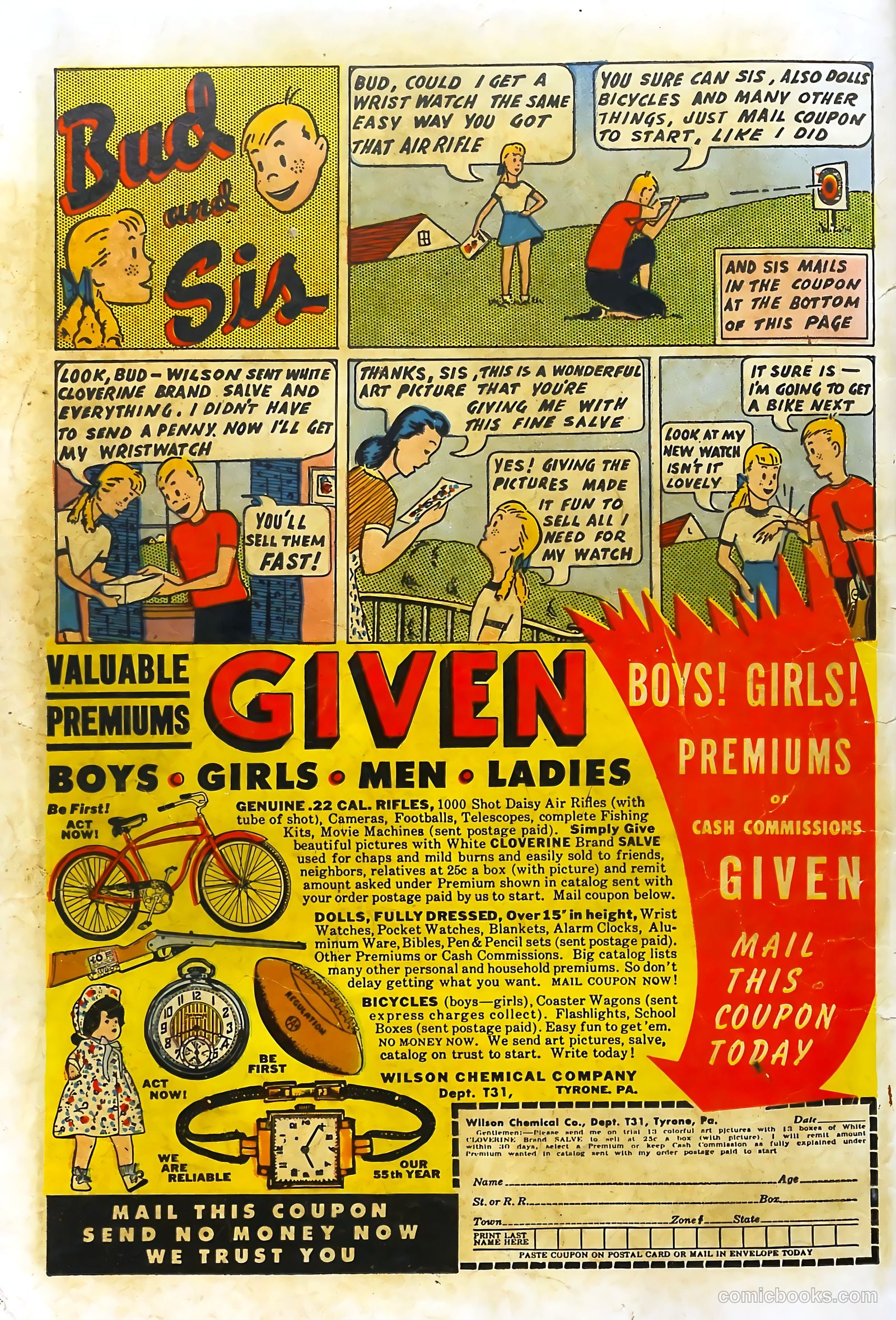 Real Life Comics #52 (1950) — page 36 of 36