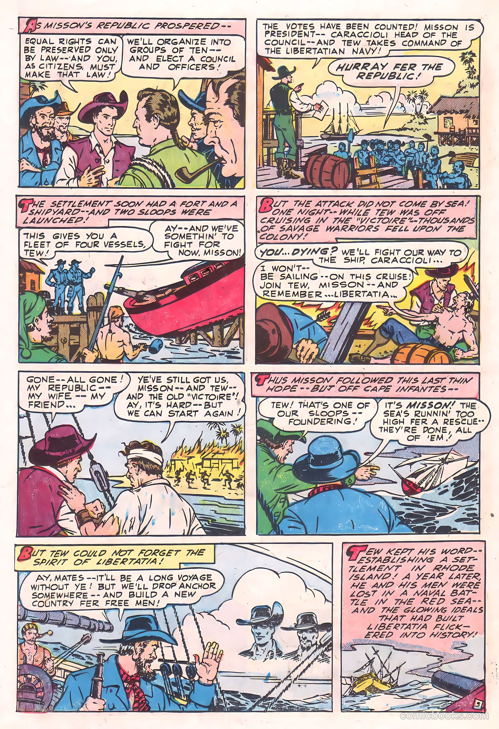 Real Life Comics #53 (1950) — page 23 of 37
