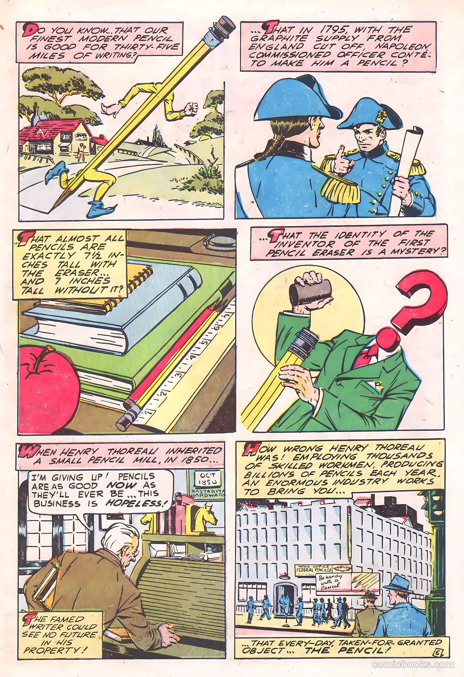 Real Life Comics #53 (1950) — page 32 of 37