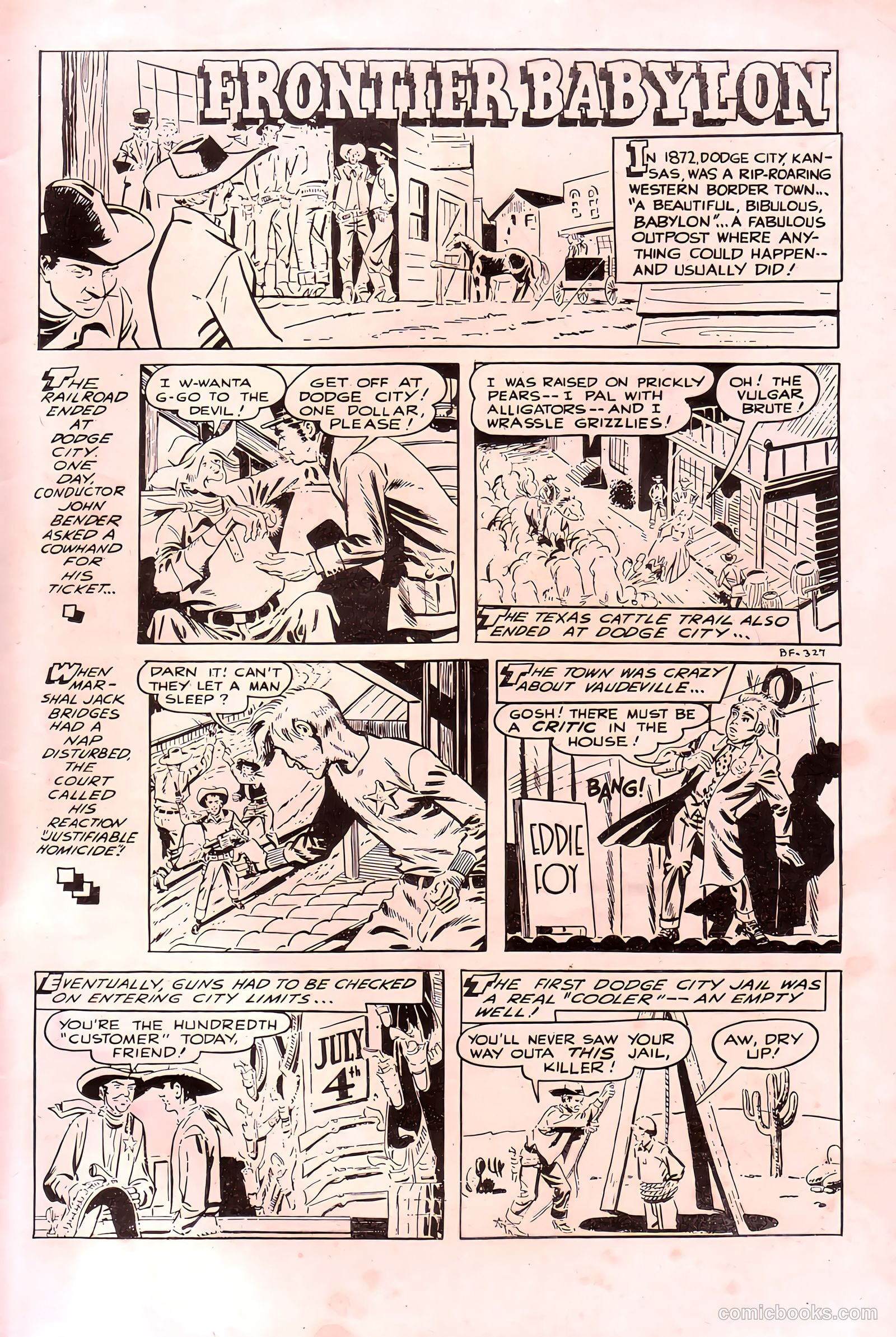 Real Life Comics #53 (1950) — page 36 of 37