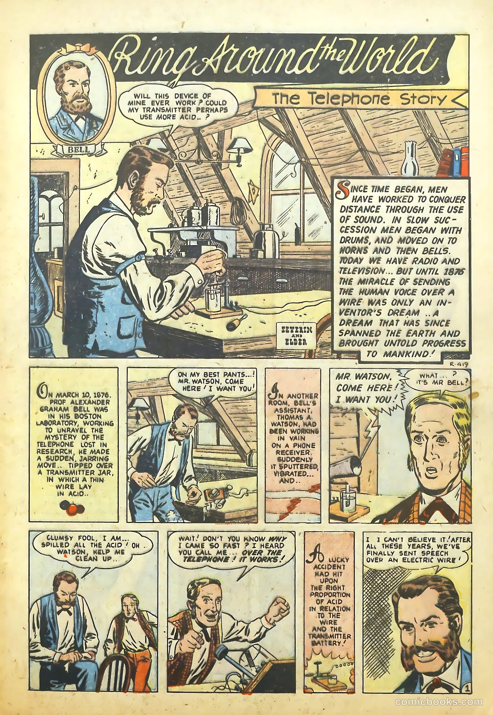 Real Life Comics #54 (1950) — page 9 of 36