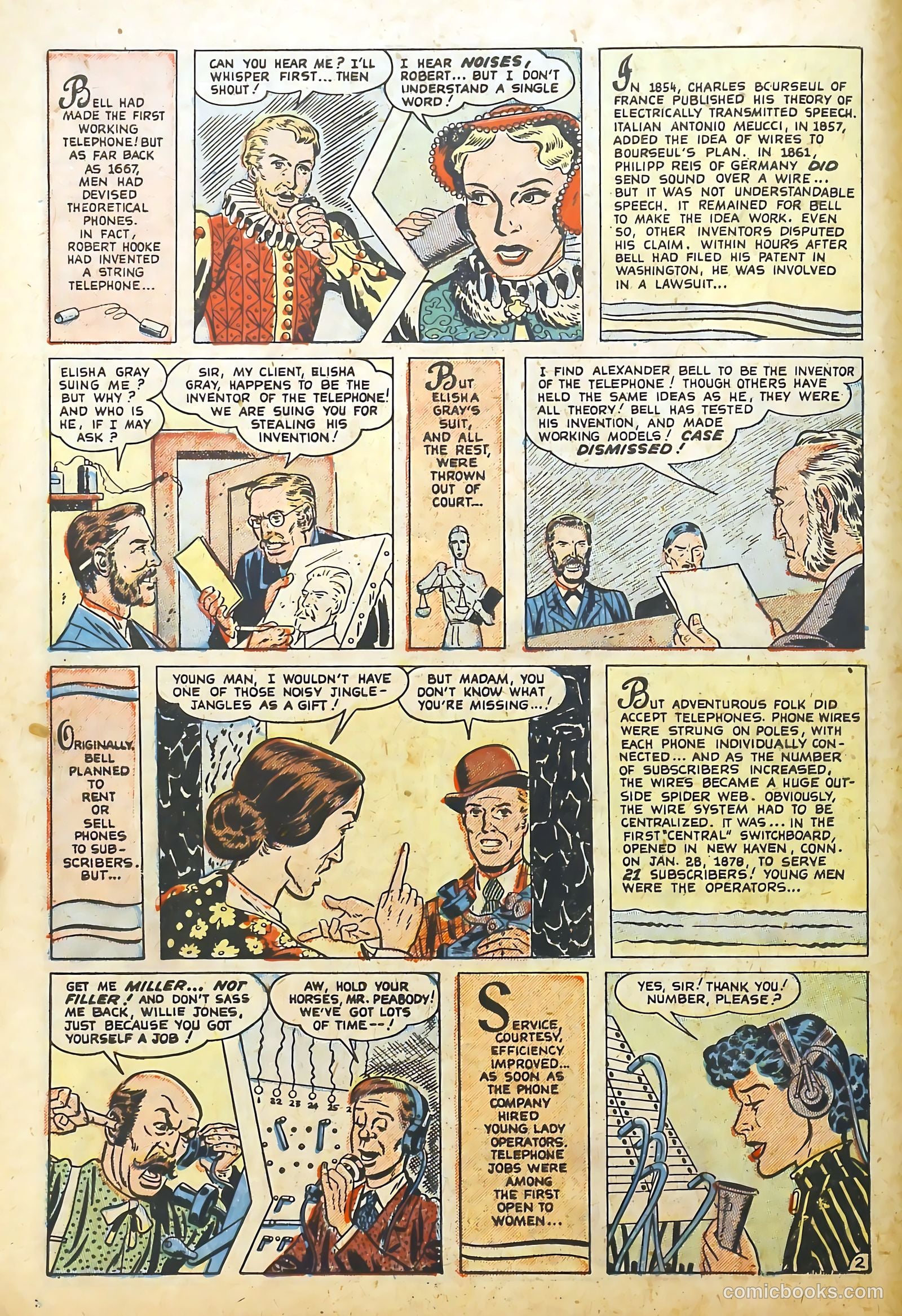 Real Life Comics #54 (1950) — page 10 of 36