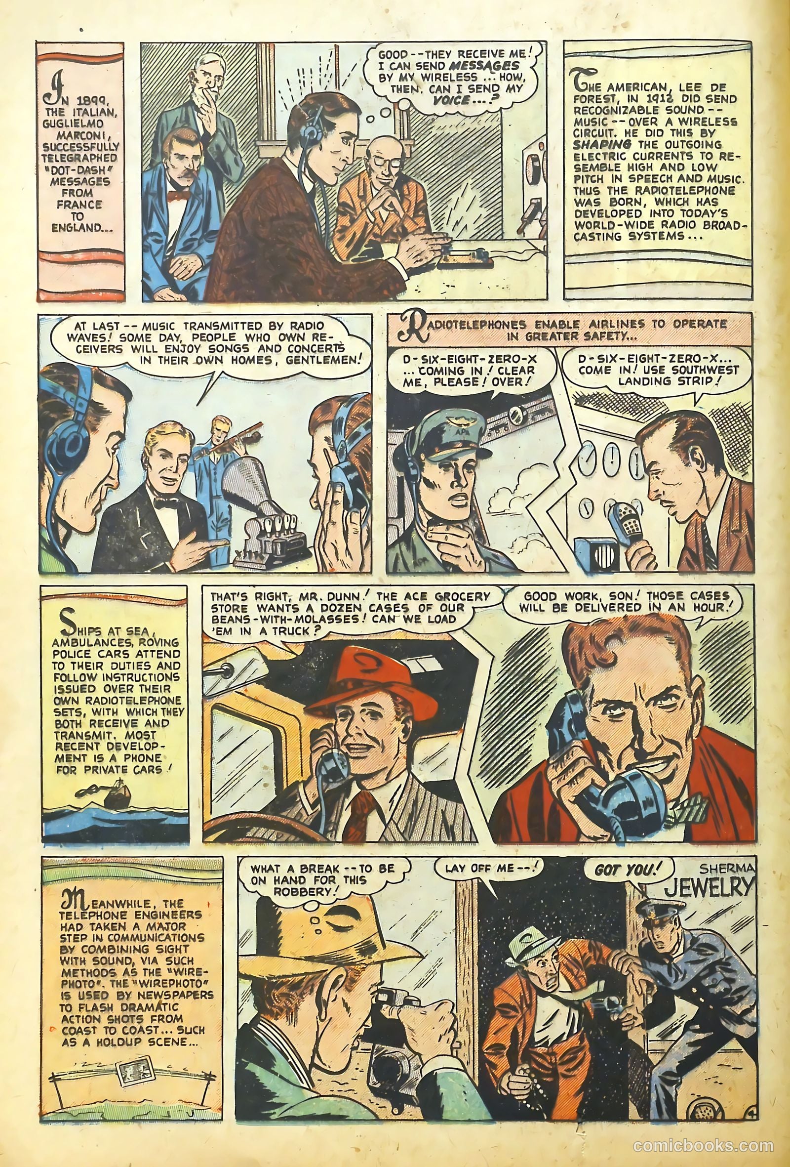 Real Life Comics #54 (1950) — page 12 of 36
