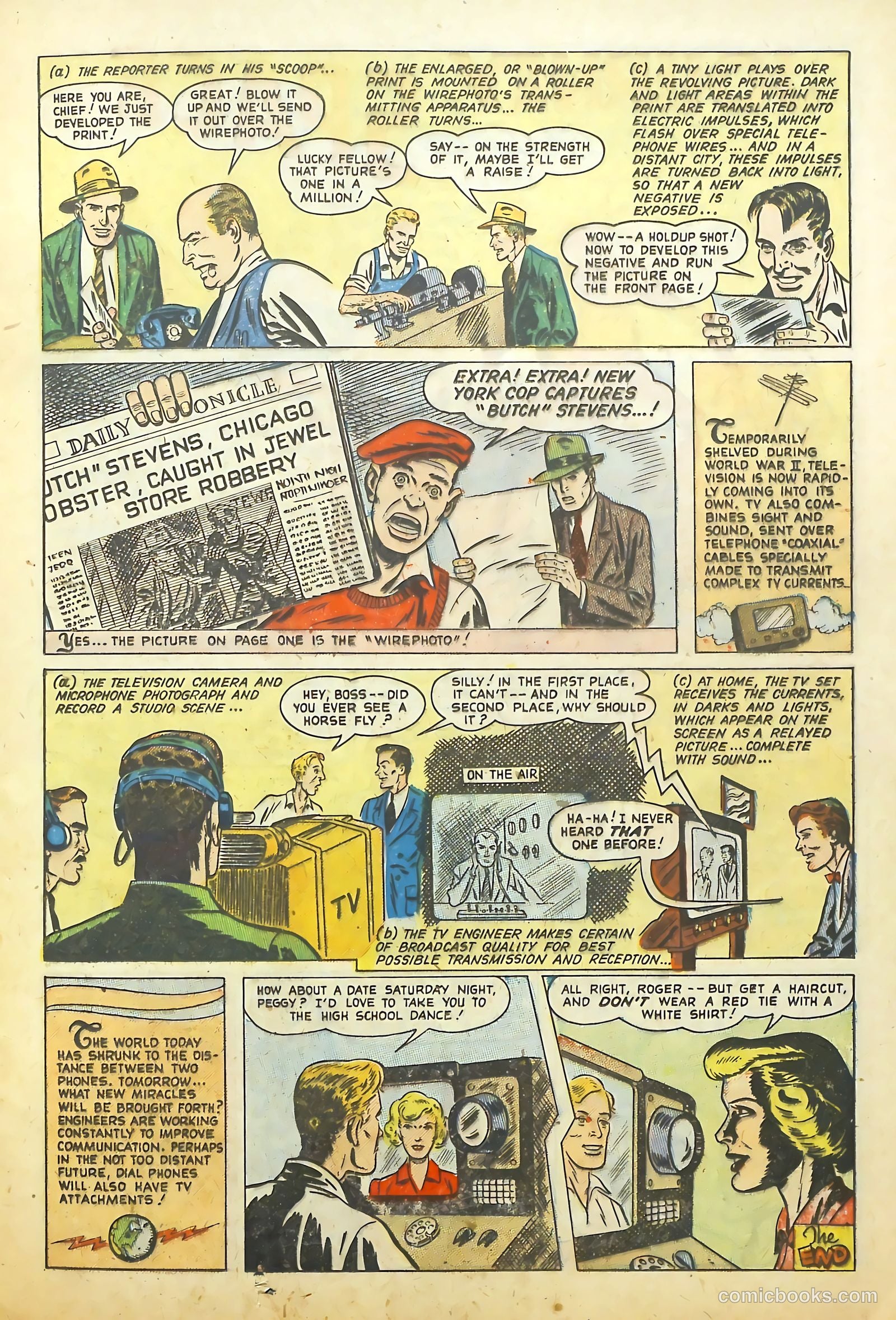 Real Life Comics #54 (1950) — page 13 of 36