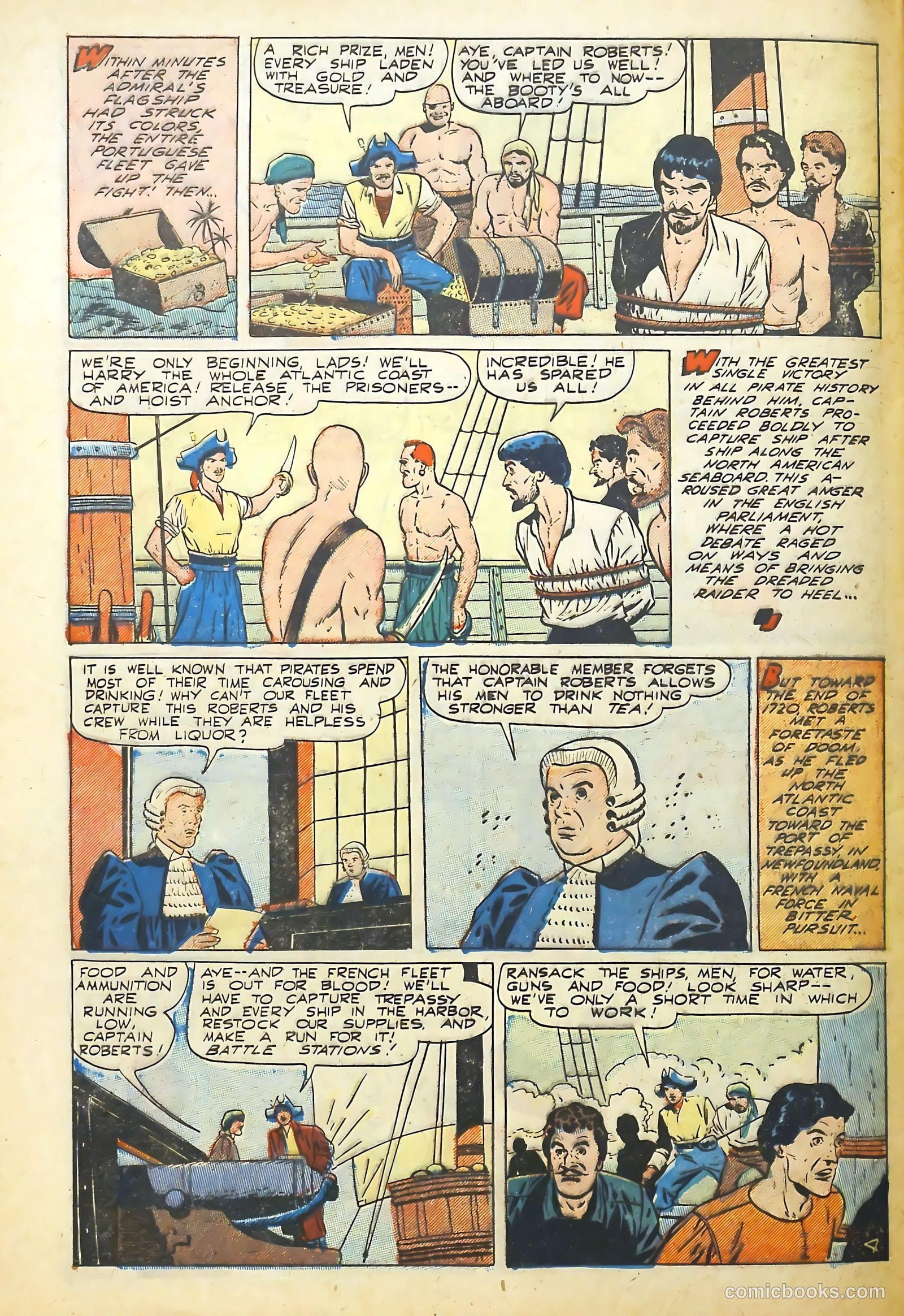 Real Life Comics #54 (1950) — page 32 of 36