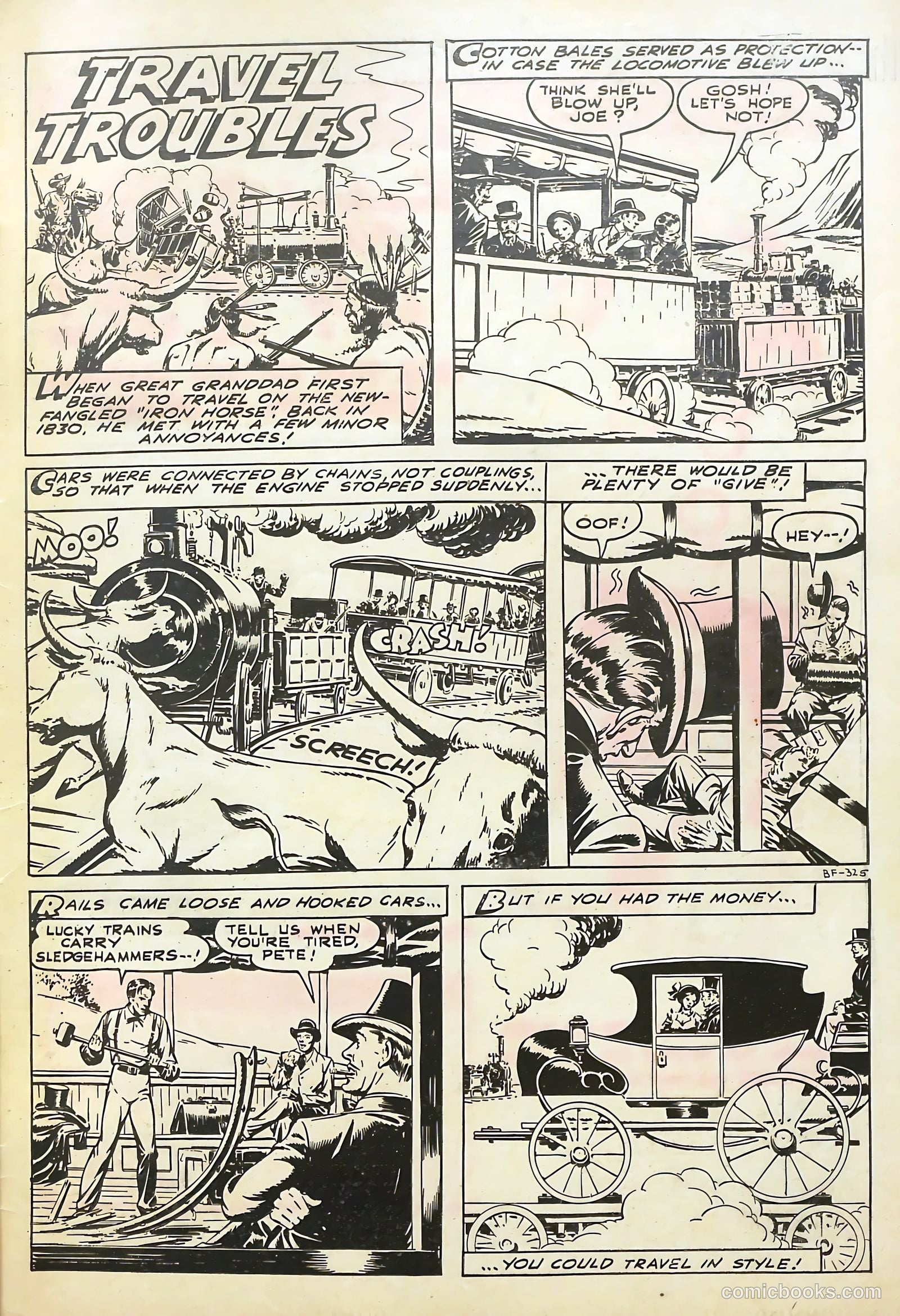 Real Life Comics #54 (1950) — page 35 of 36