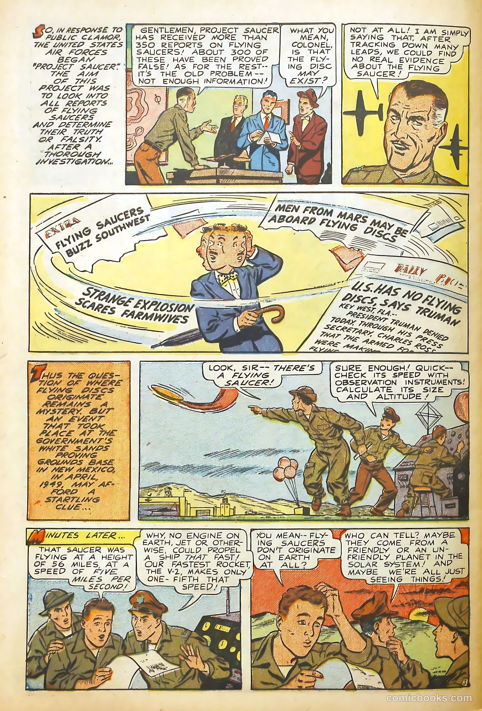 Real Life Comics #55 (1951) — page 32 of 36