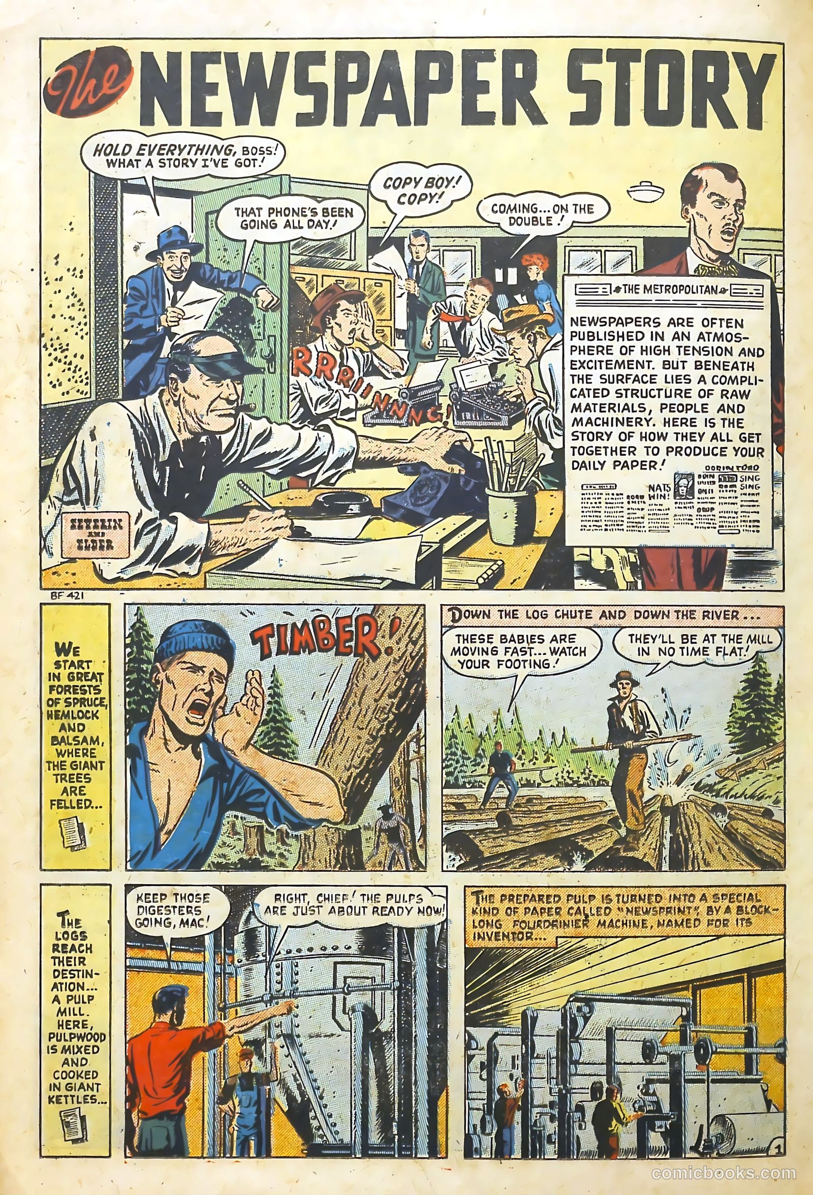 Real Life Comics #56 (1951) — page 22 of 36