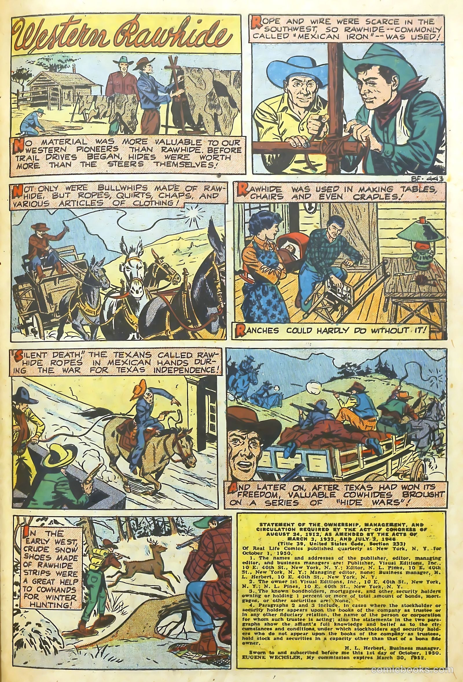 Real Life Comics #56 (1951) — page 27 of 36