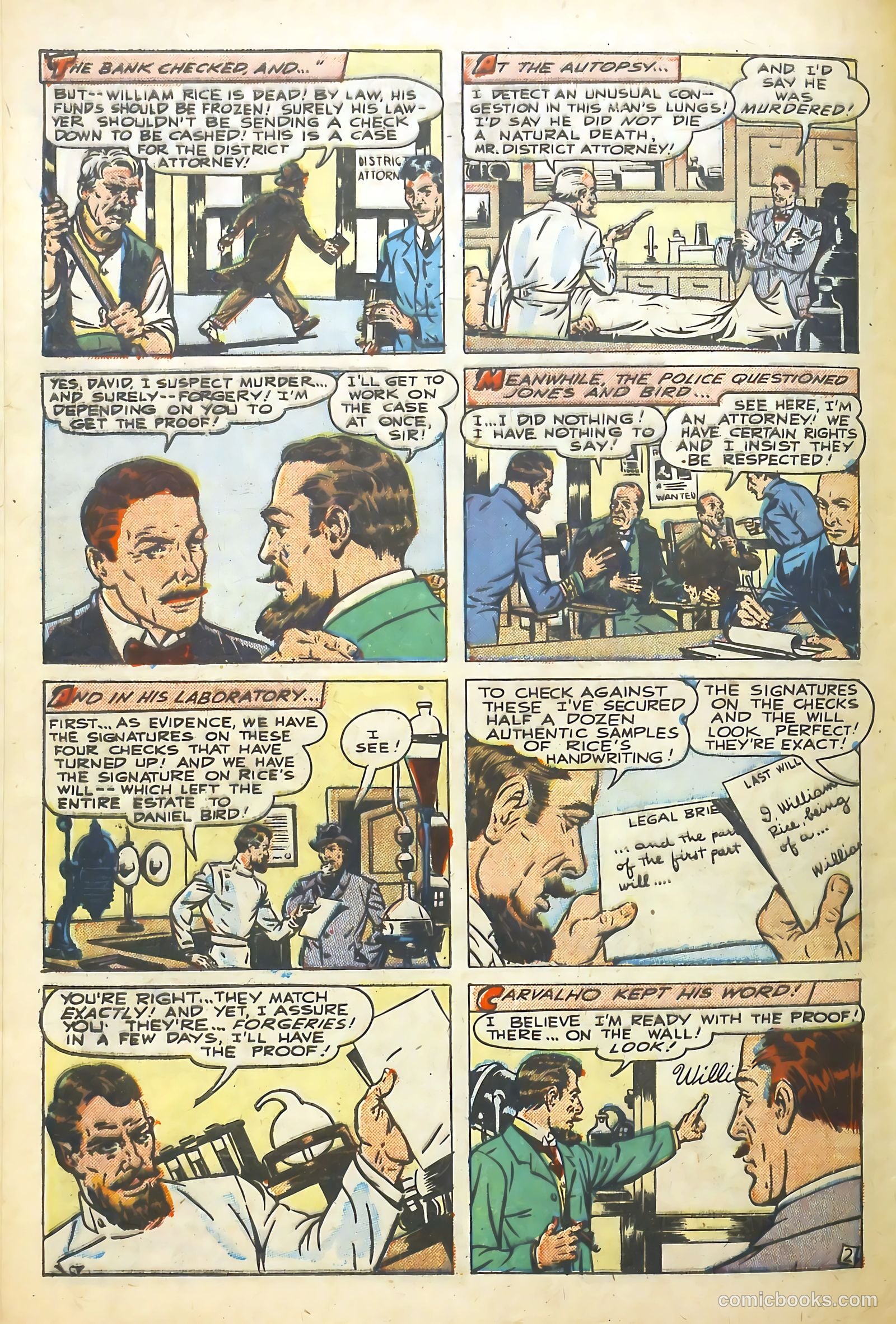 Real Life Comics #59 (1952) — page 32 of 36