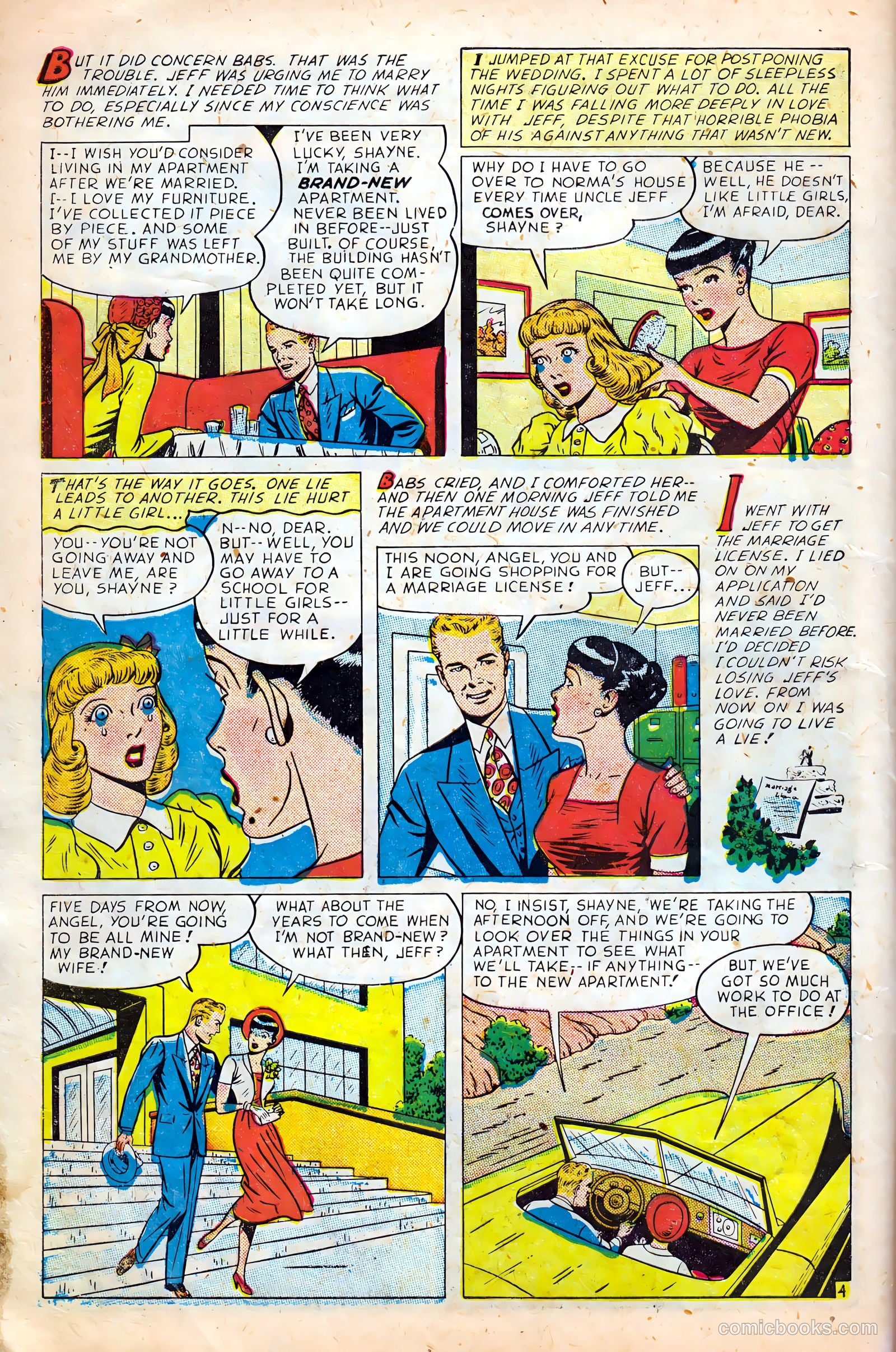 Real Life Secrets #1 (1949) — page 6 of 36