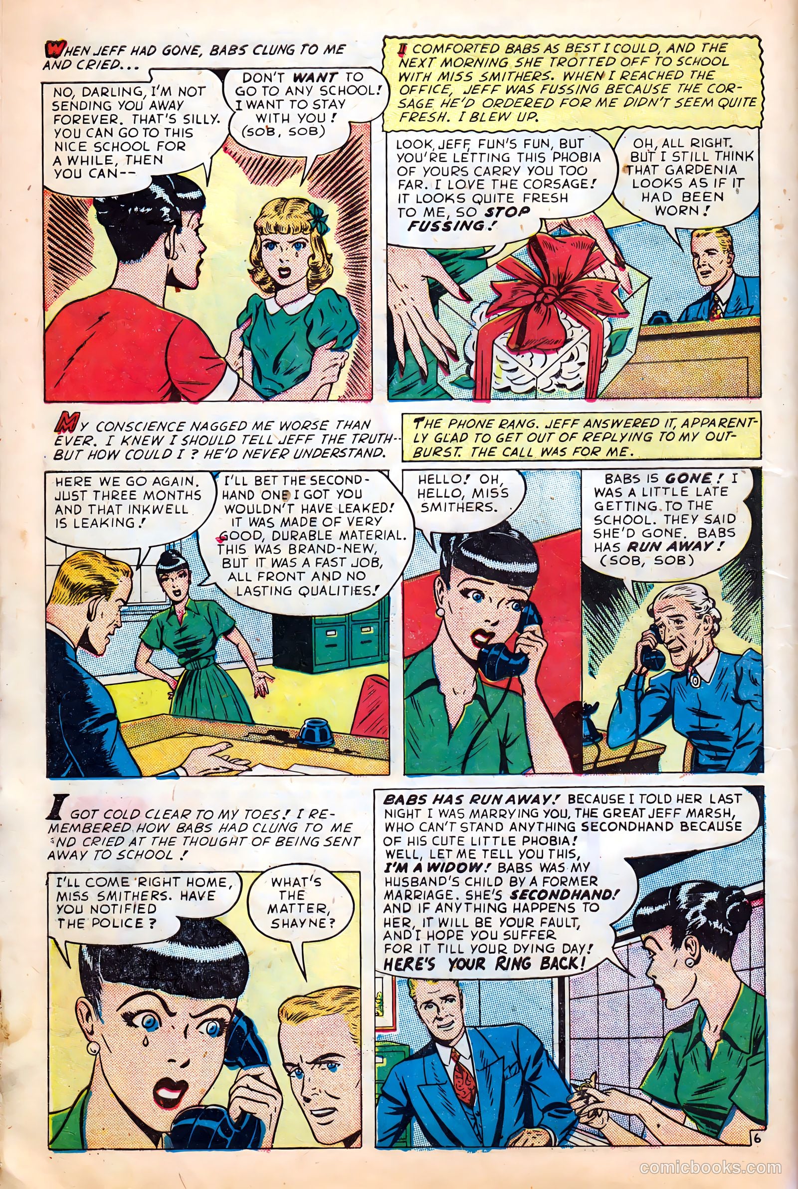 Real Life Secrets #1 (1949) — page 8 of 36