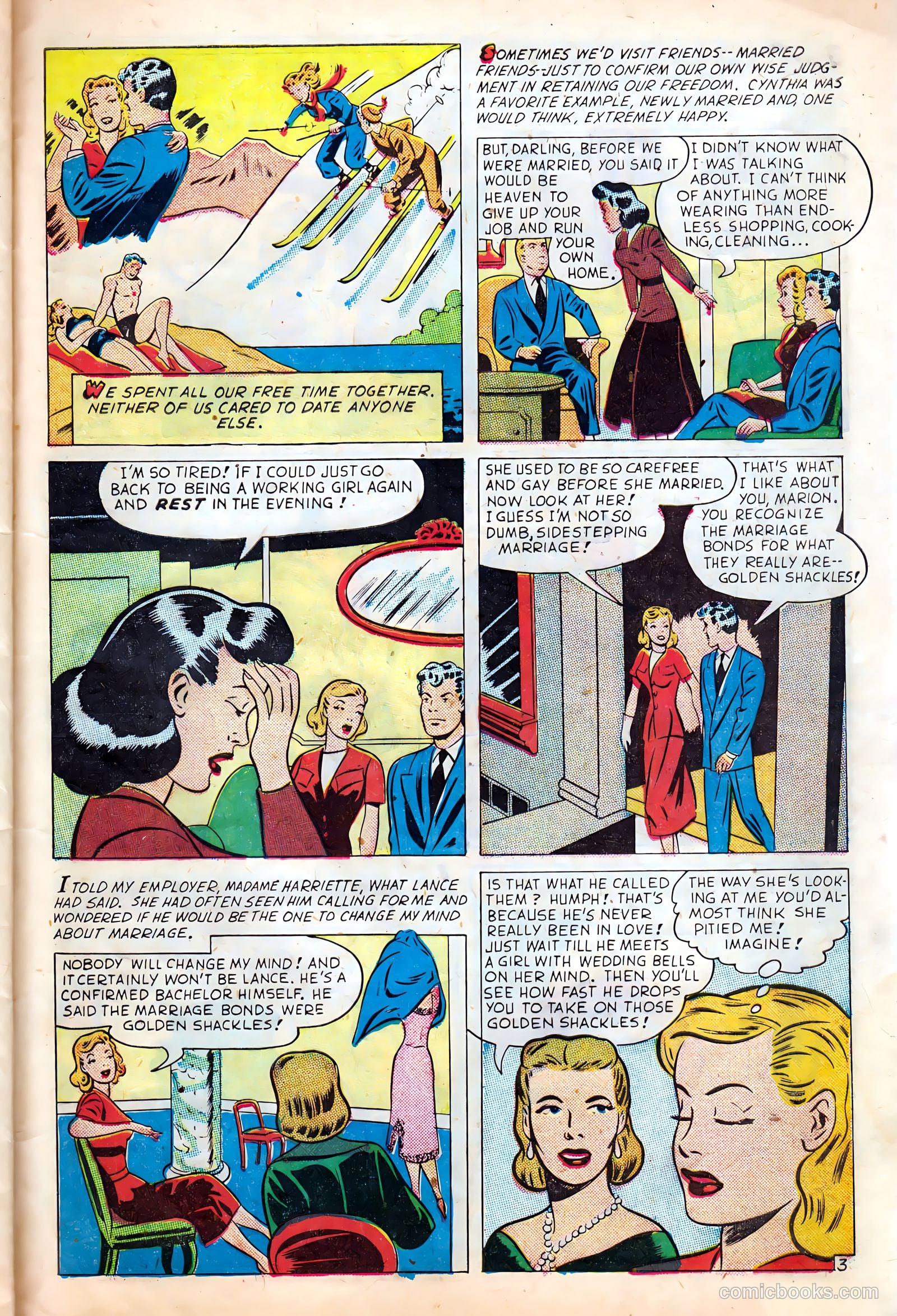 Real Life Secrets #1 (1949) — page 29 of 36