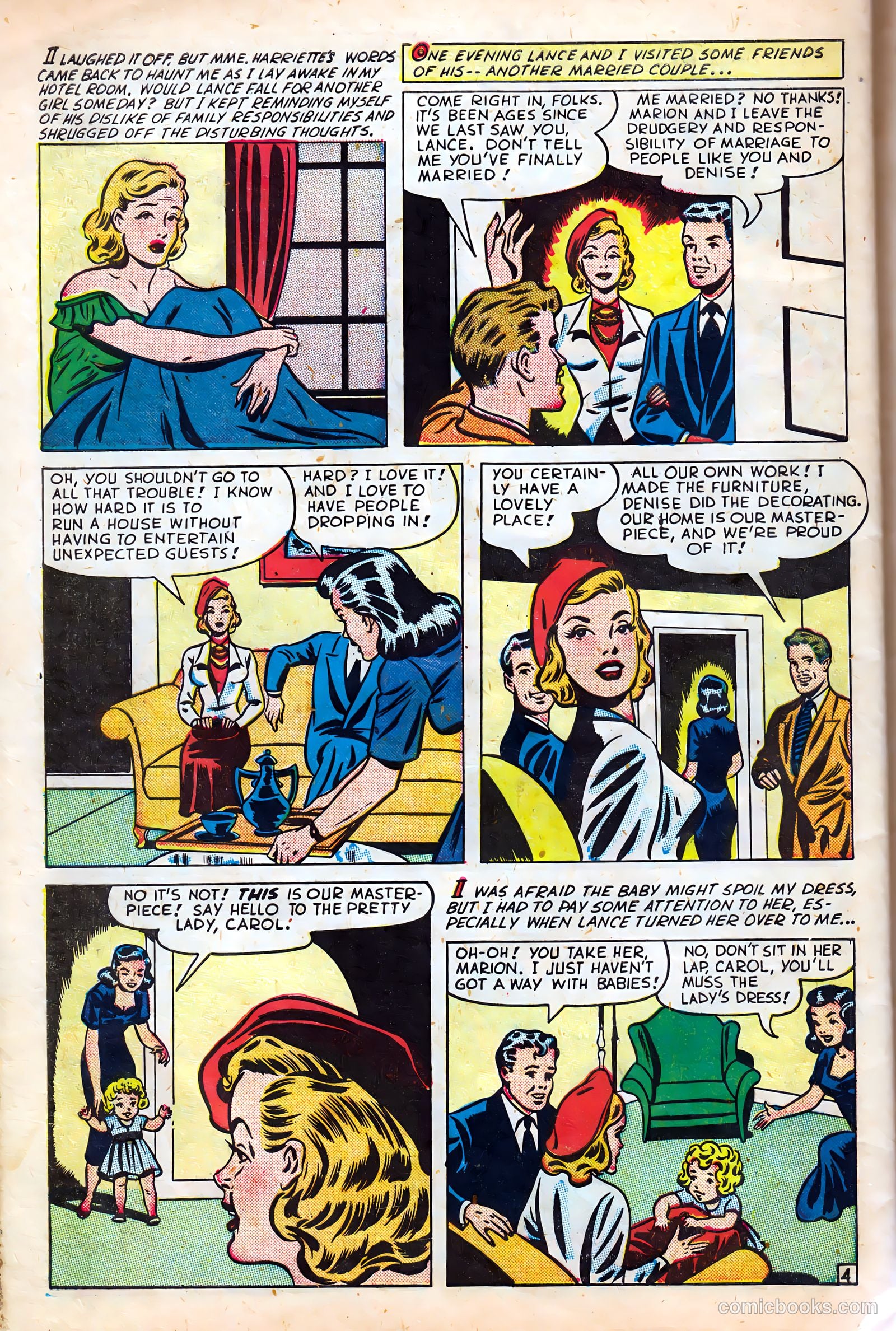 Real Life Secrets #1 (1949) — page 30 of 36