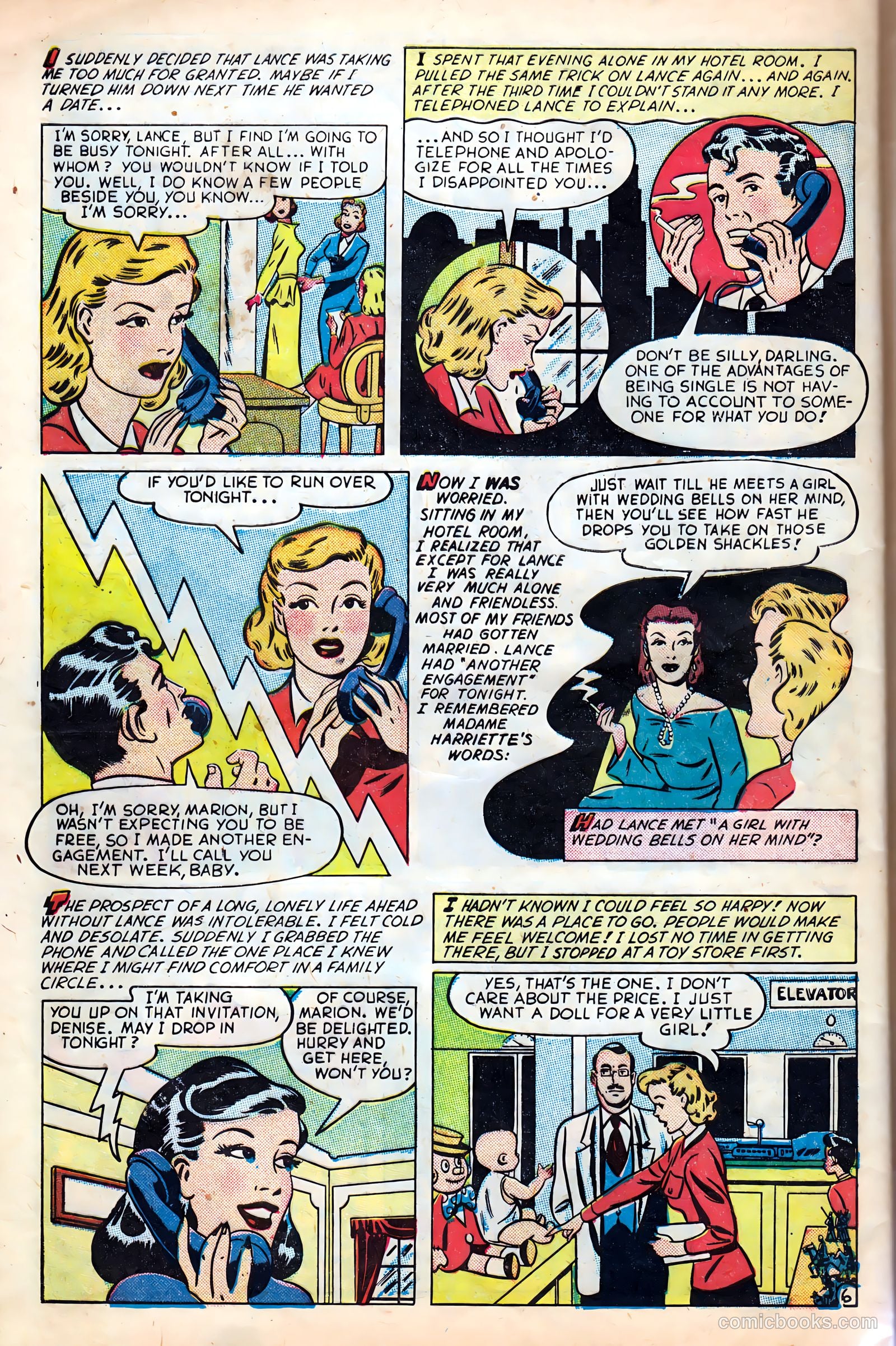 Real Life Secrets #1 (1949) — page 32 of 36
