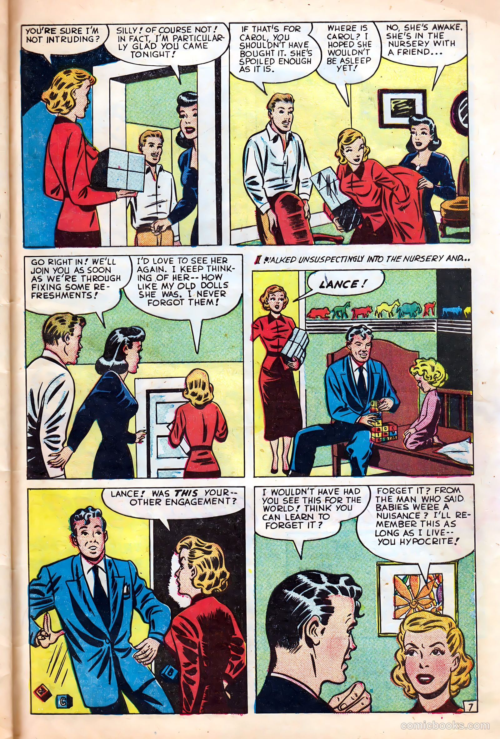 Real Life Secrets #1 (1949) — page 33 of 36
