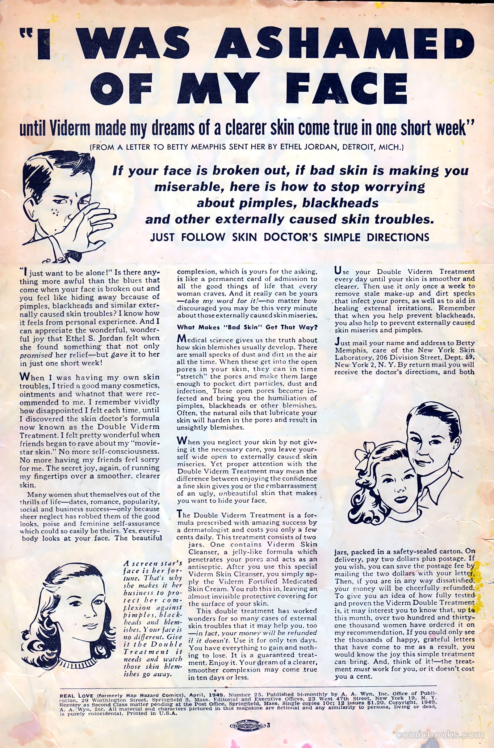 Real Love #25 (1949) — page 2 of 36
