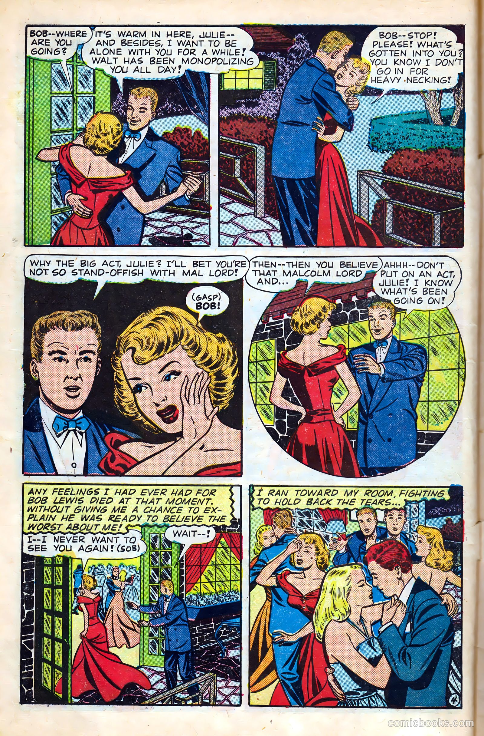 Real Love #25 (1949) — page 6 of 36