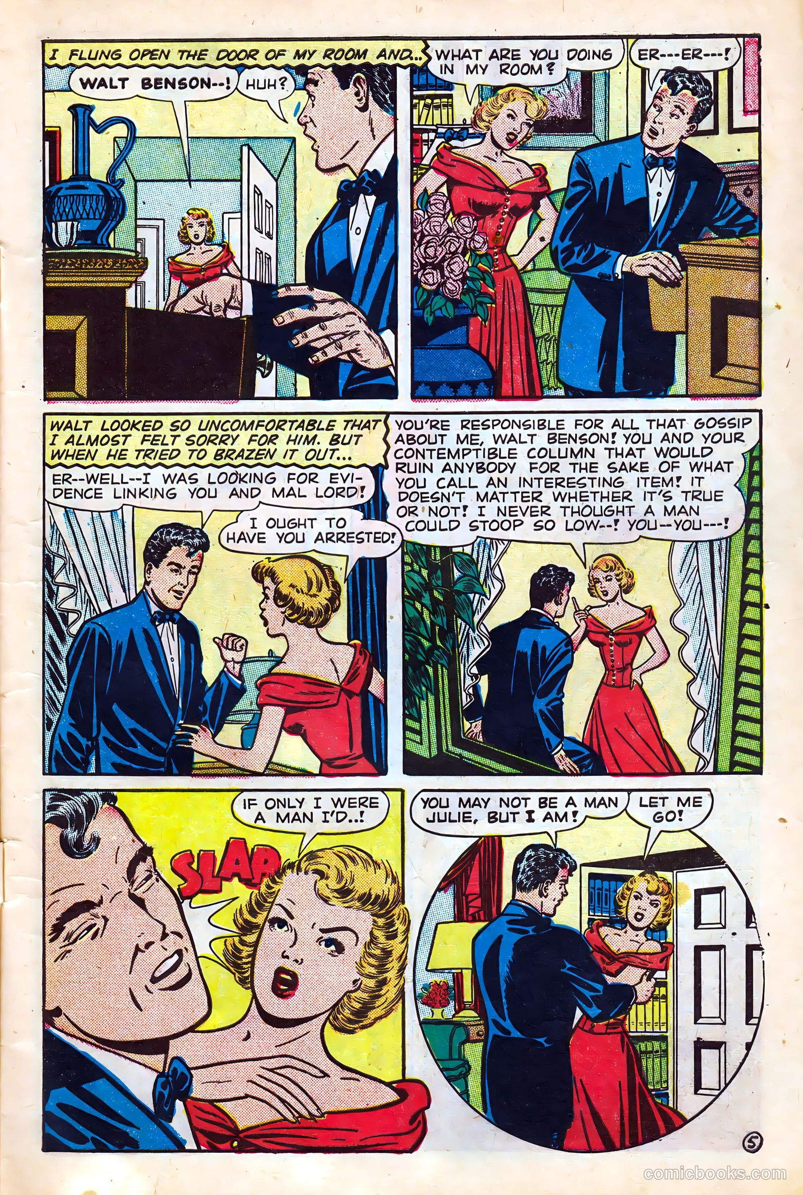 Real Love #25 (1949) — page 7 of 36