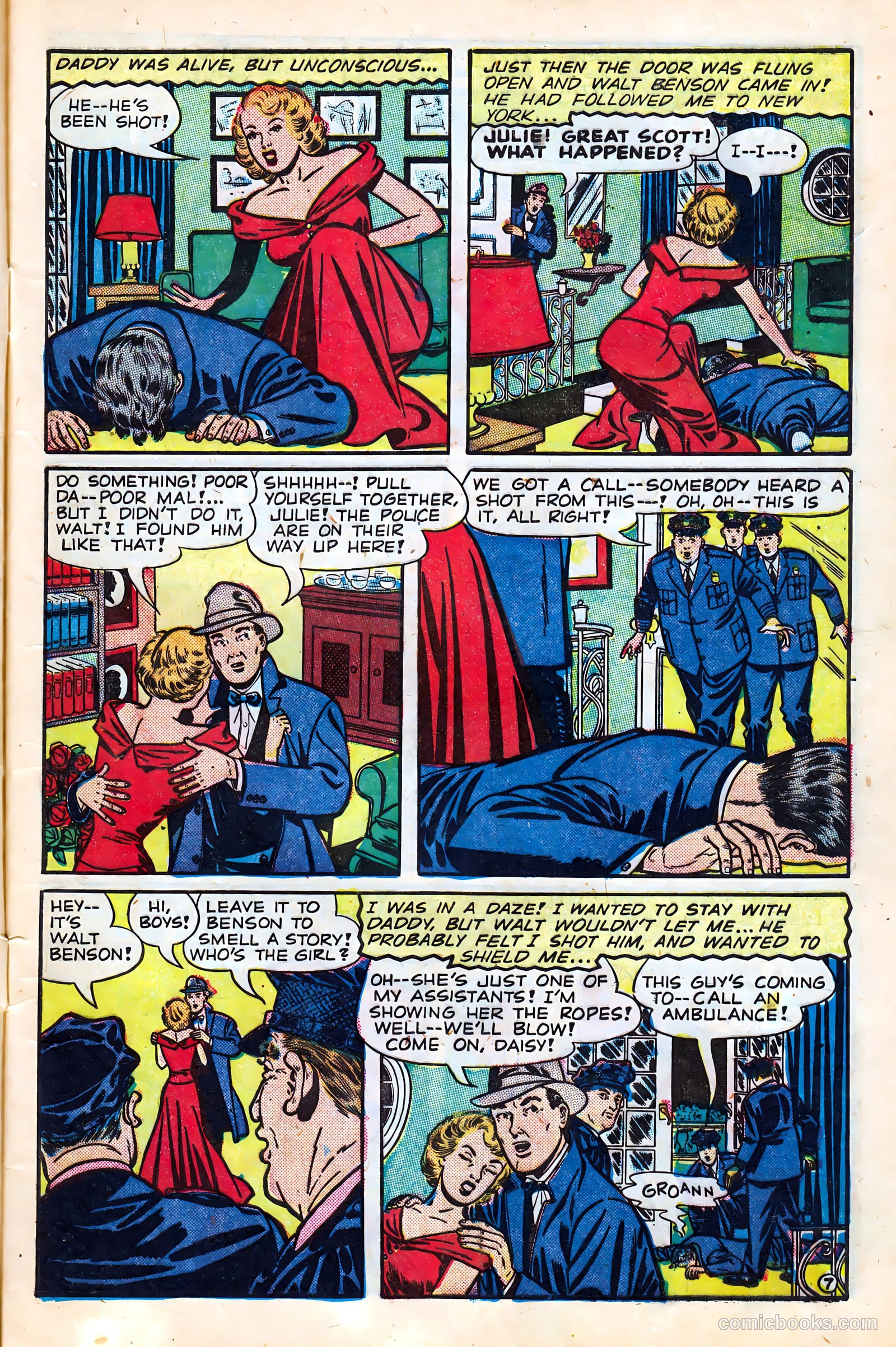 Real Love #25 (1949) — page 9 of 36