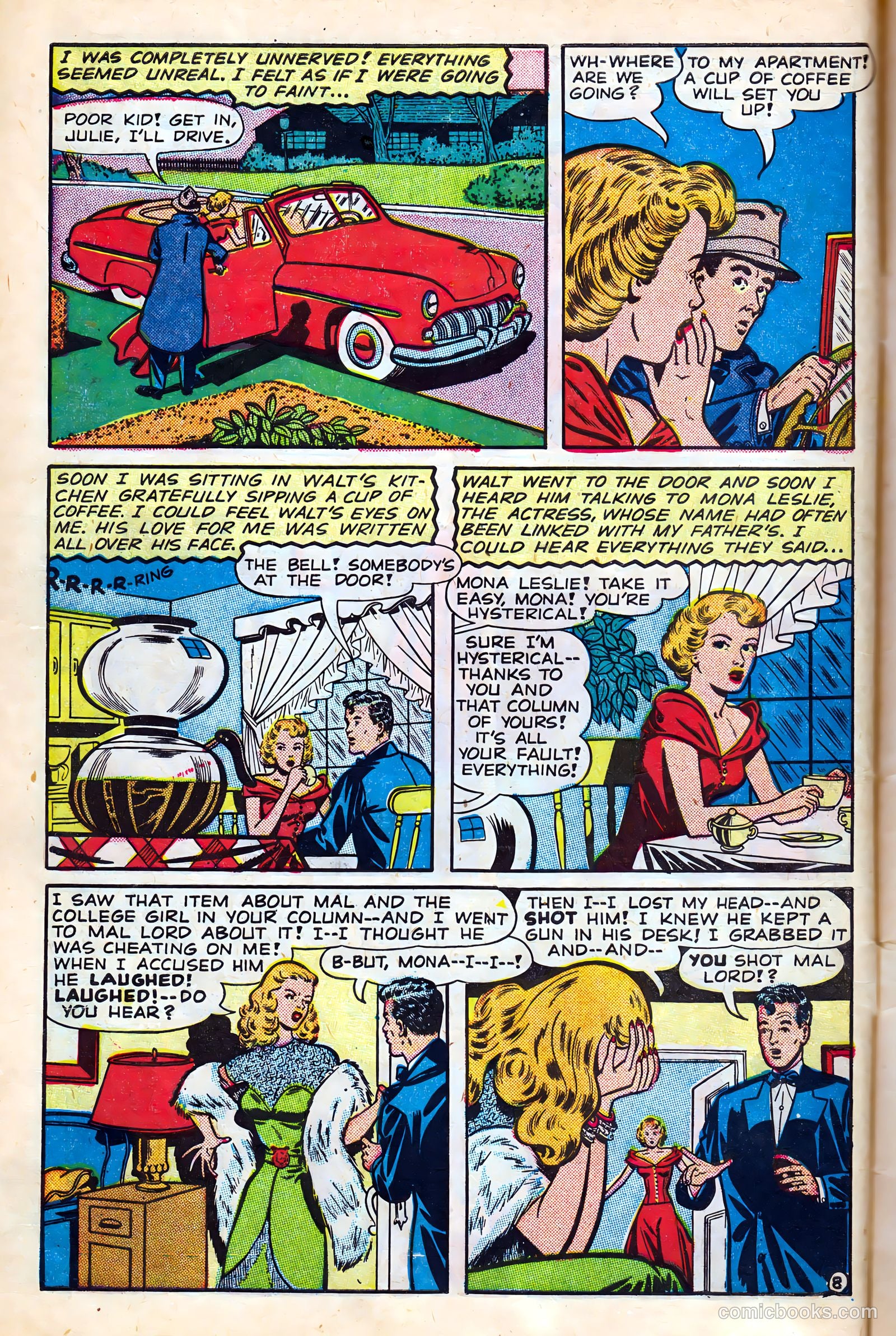 Real Love #25 (1949) — page 10 of 36