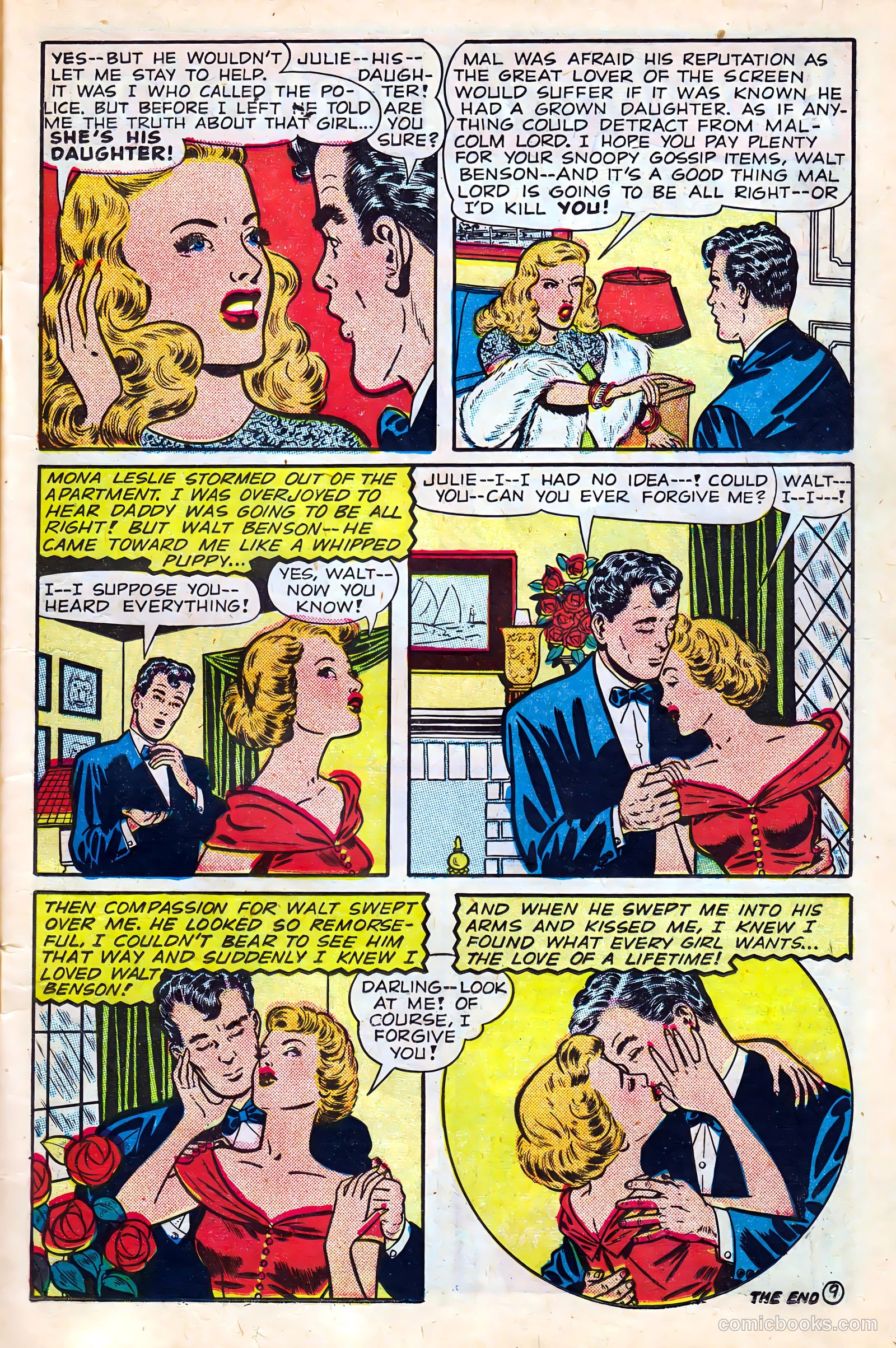 Real Love #25 (1949) — page 11 of 36