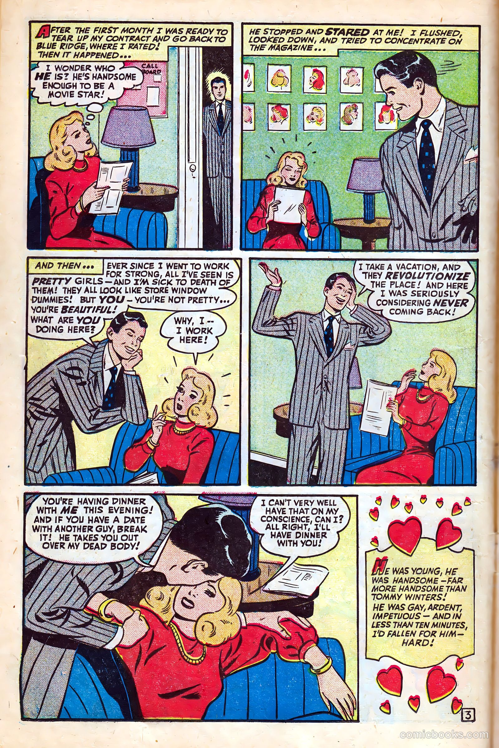Real Love #25 (1949) — page 14 of 36
