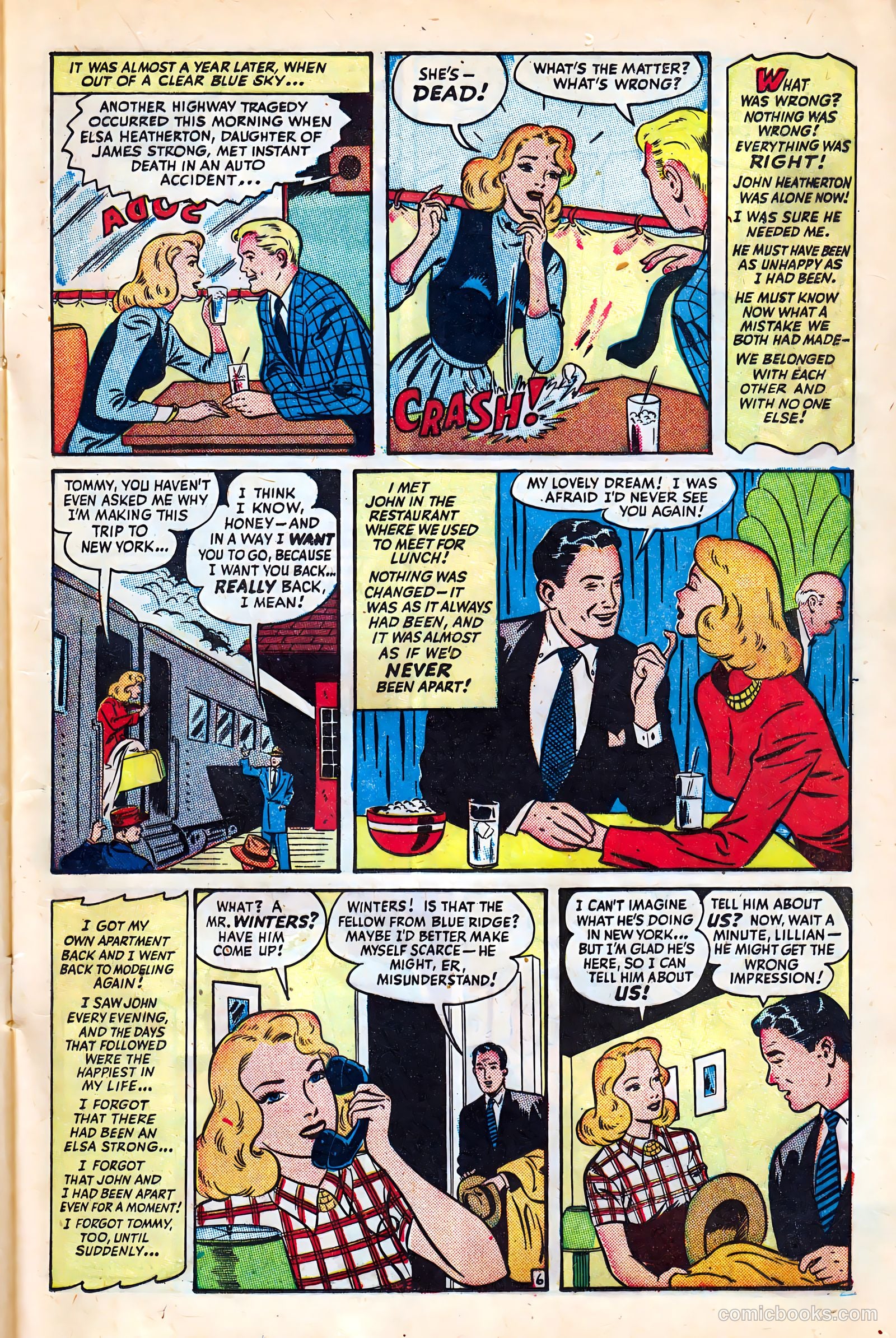 Real Love #25 (1949) — page 17 of 36