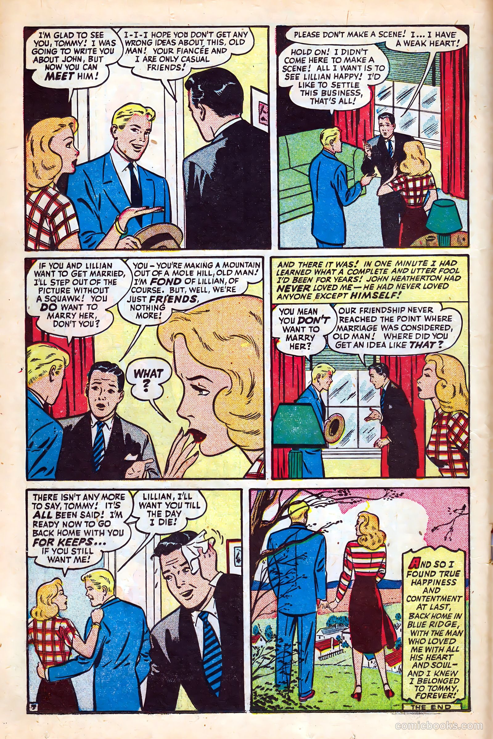 Real Love #25 (1949) — page 18 of 36