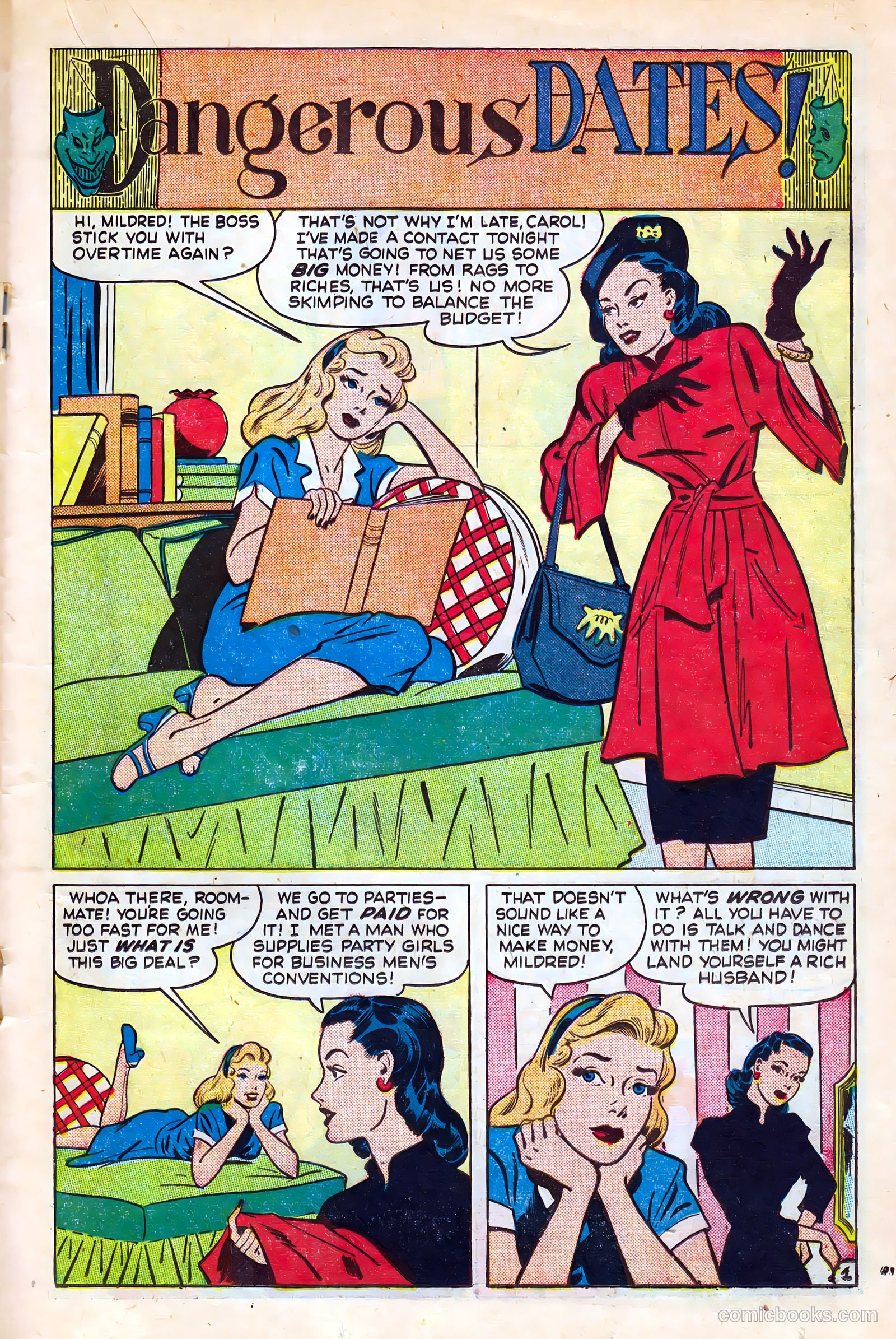 Real Love #25 (1949) — page 19 of 36