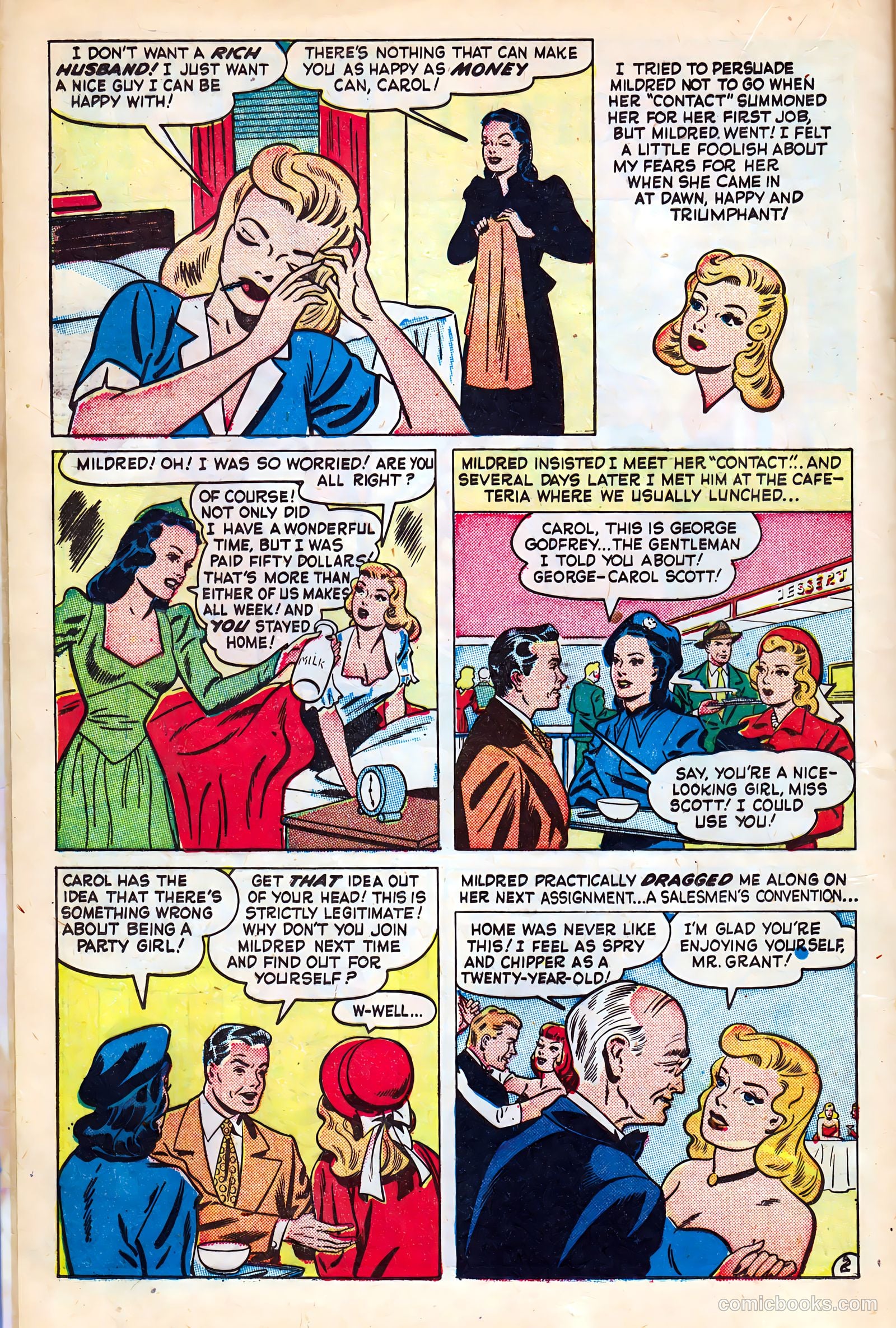 Real Love #25 (1949) — page 20 of 36
