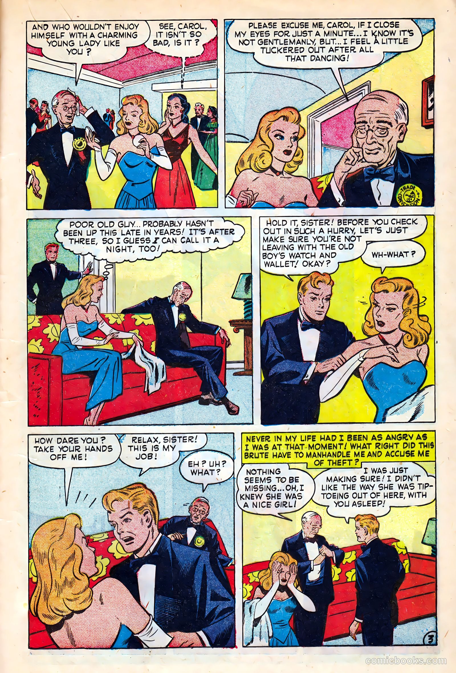Real Love #25 (1949) — page 21 of 36