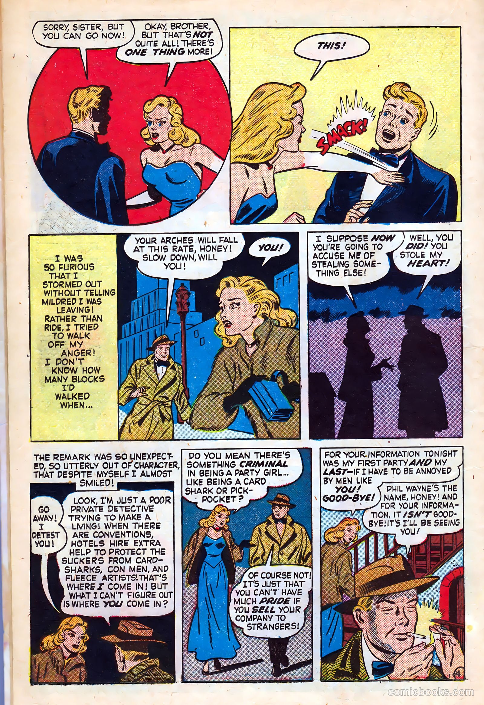 Real Love #25 (1949) — page 22 of 36