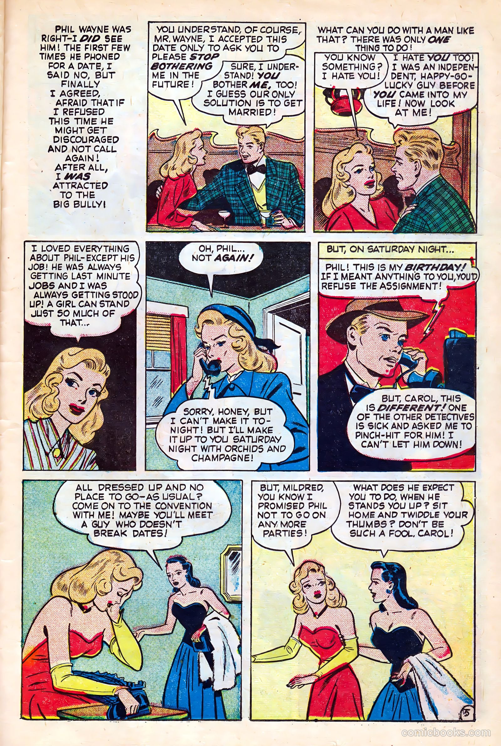 Real Love #25 (1949) — page 23 of 36