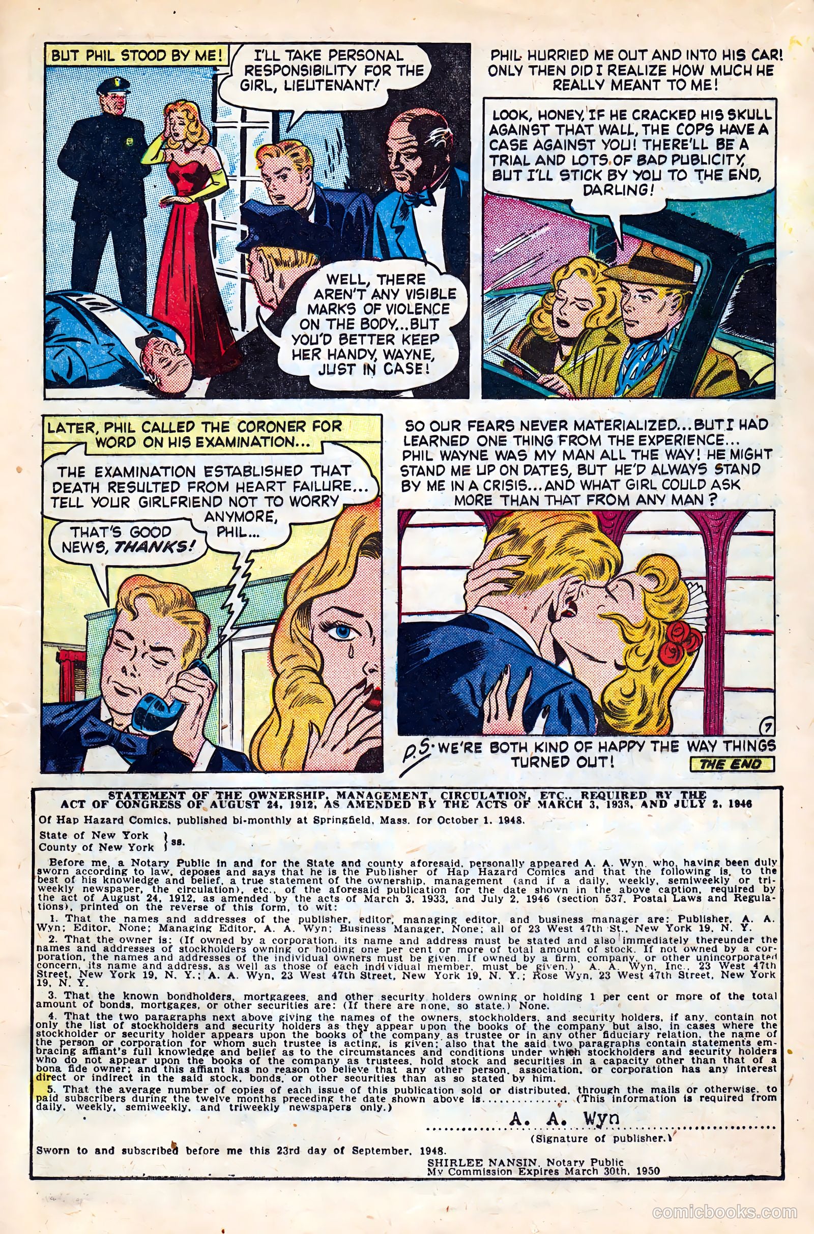 Real Love #25 (1949) — page 25 of 36