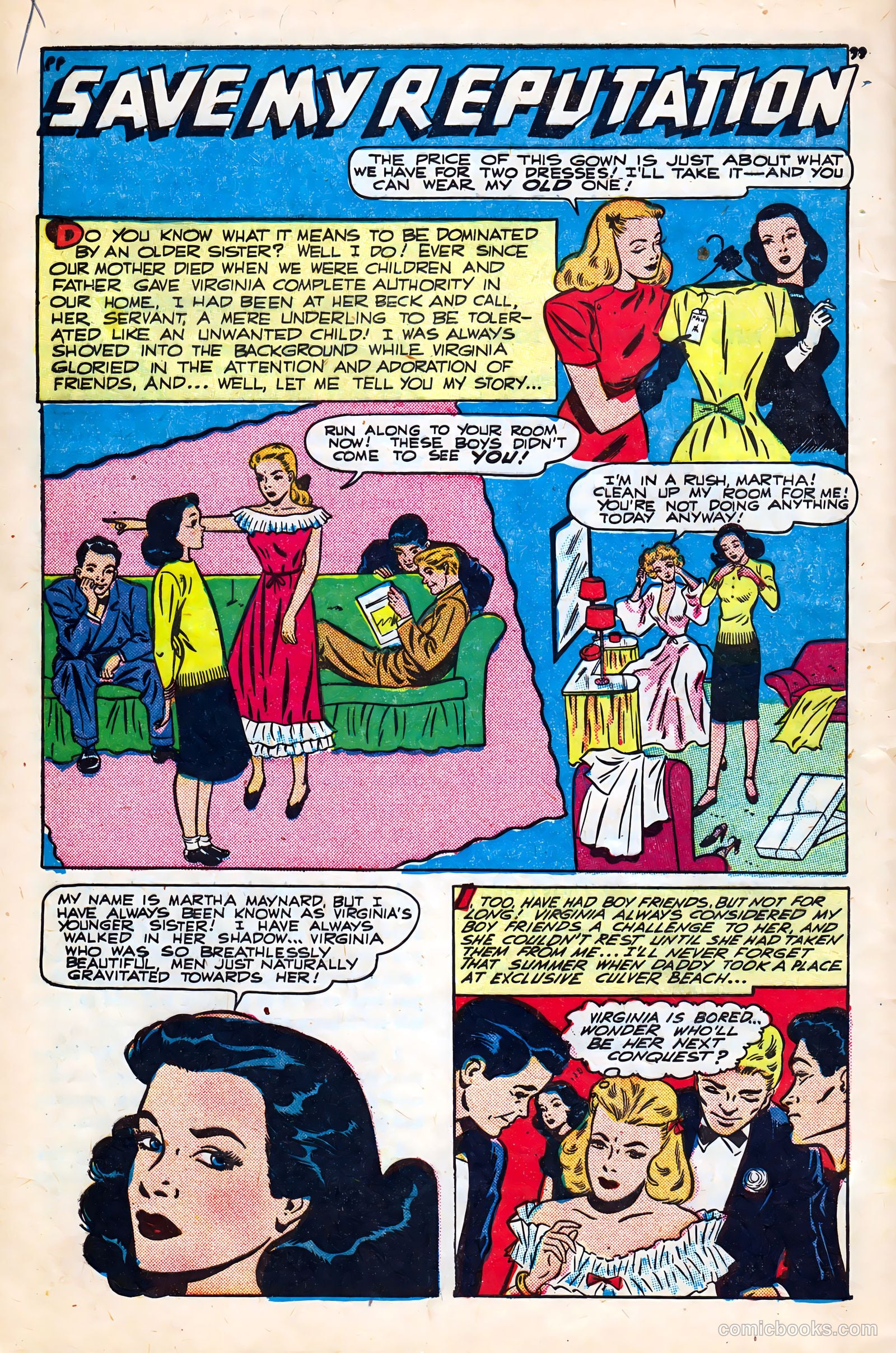 Real Love #25 (1949) — page 28 of 36