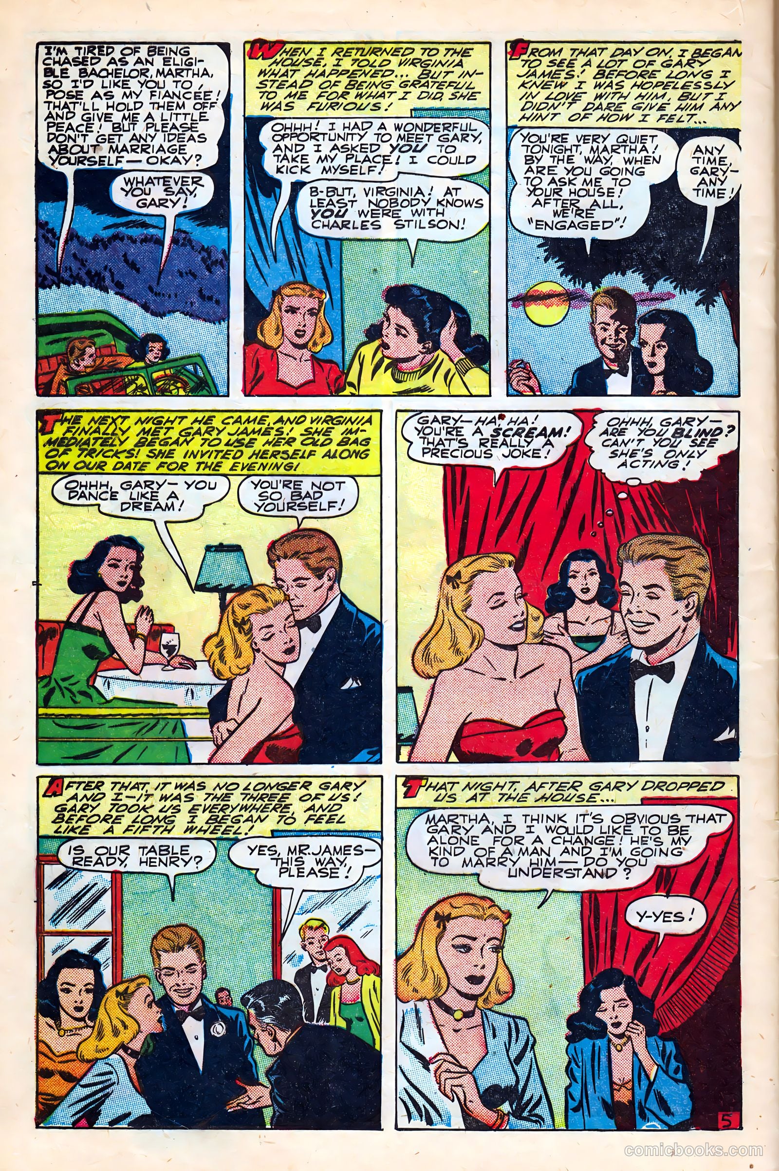 Real Love #25 (1949) — page 32 of 36