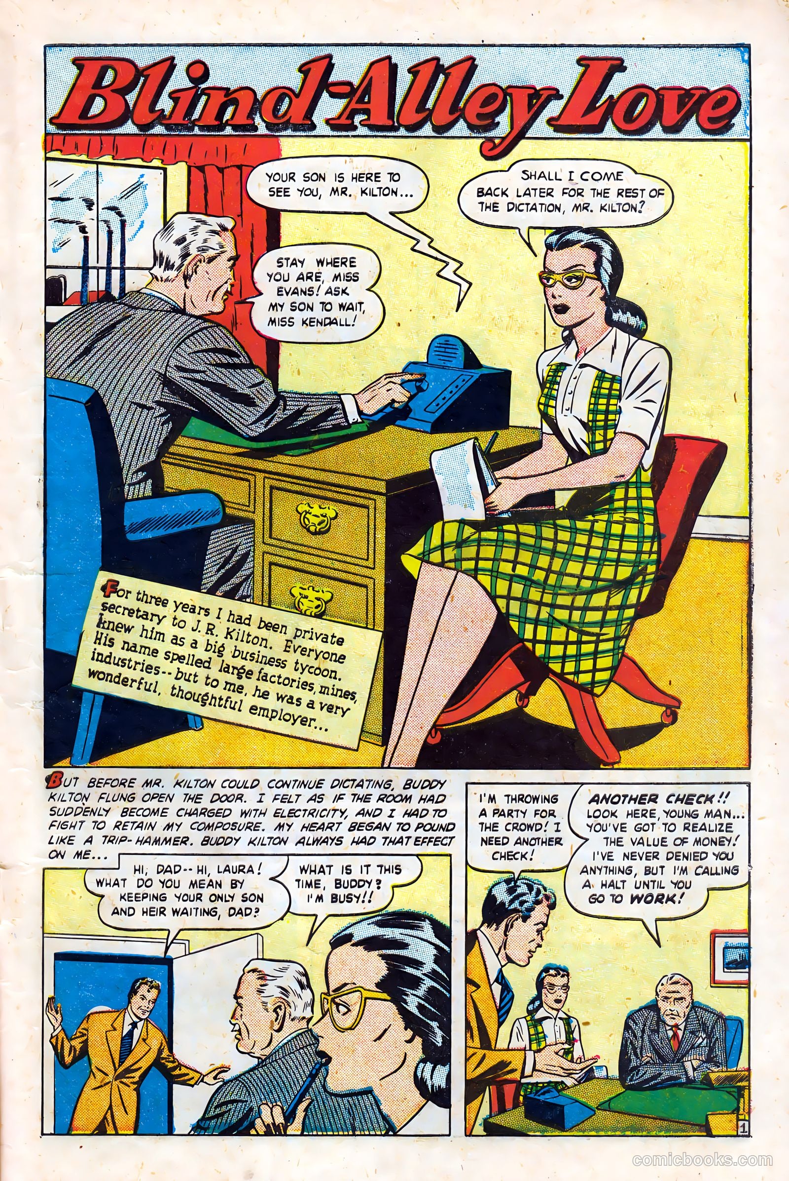 Real Love #26 (1949) — page 3 of 36