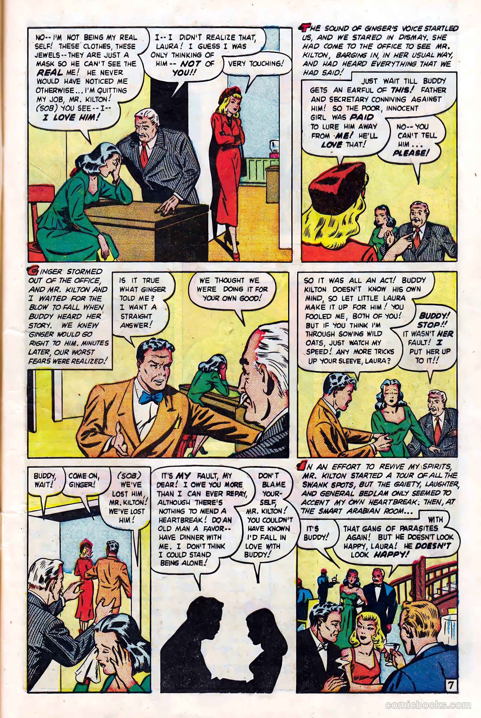 Real Love #26 (1949) — page 9 of 36