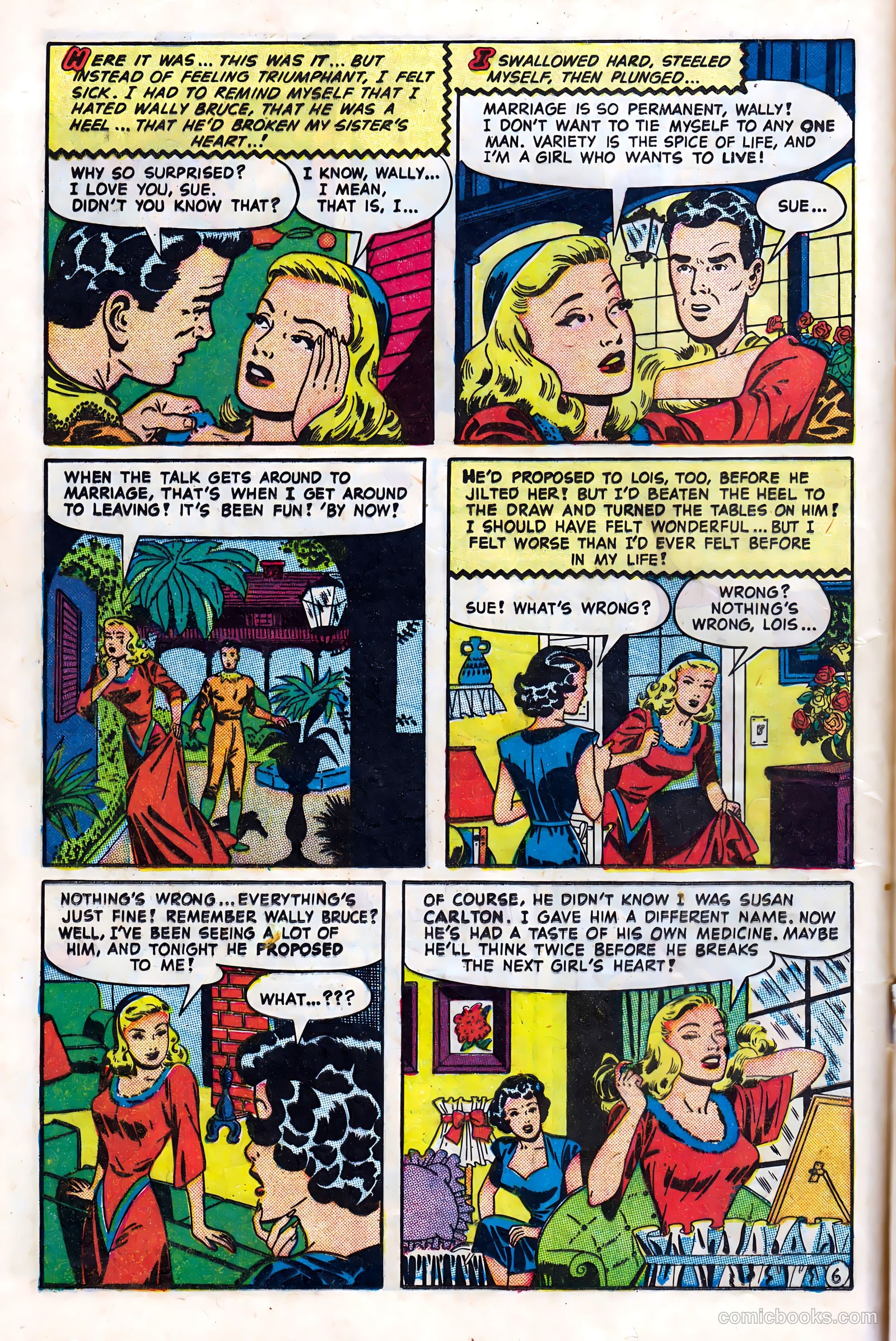 Real Love #26 (1949) — page 16 of 36