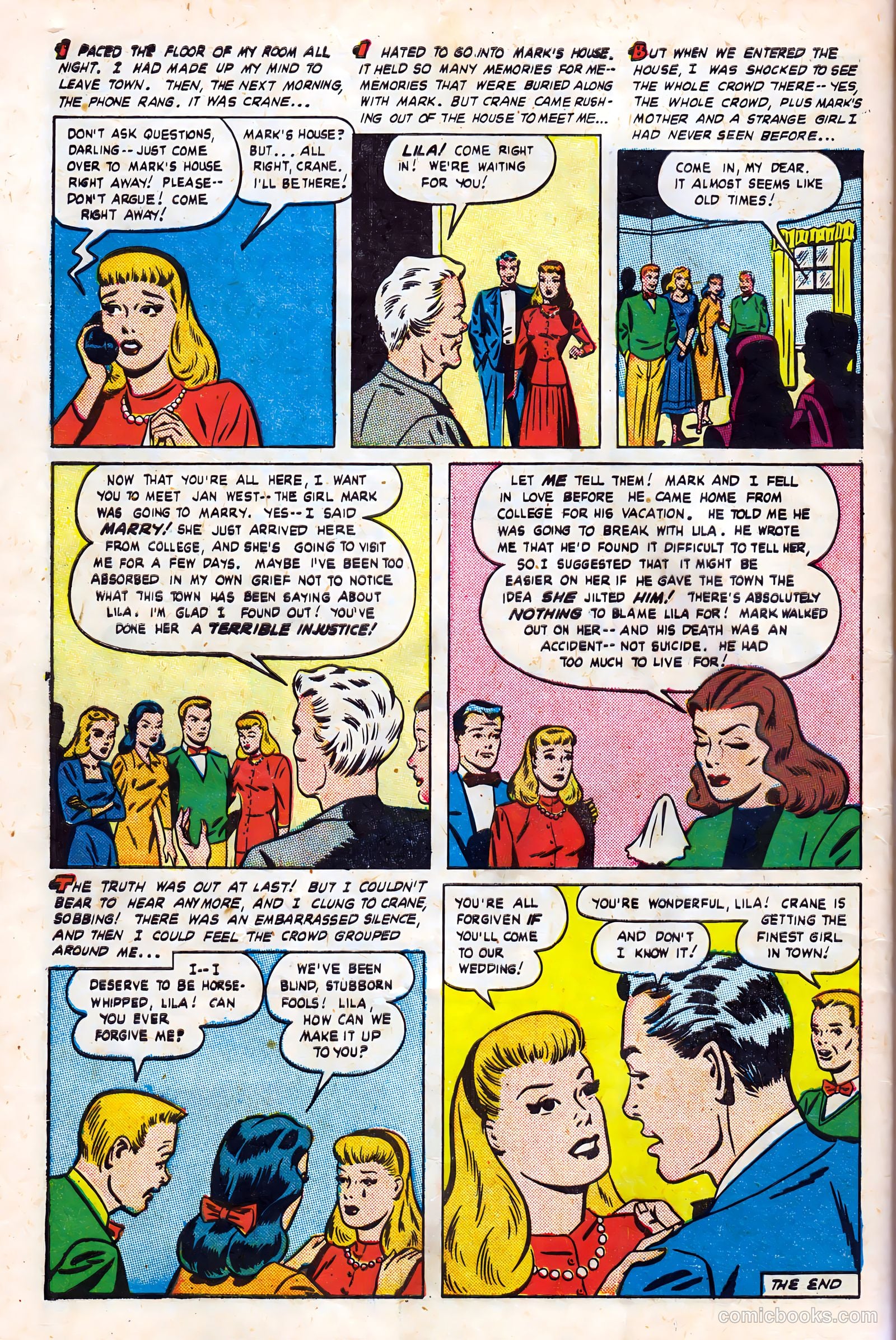Real Love #26 (1949) — page 34 of 36
