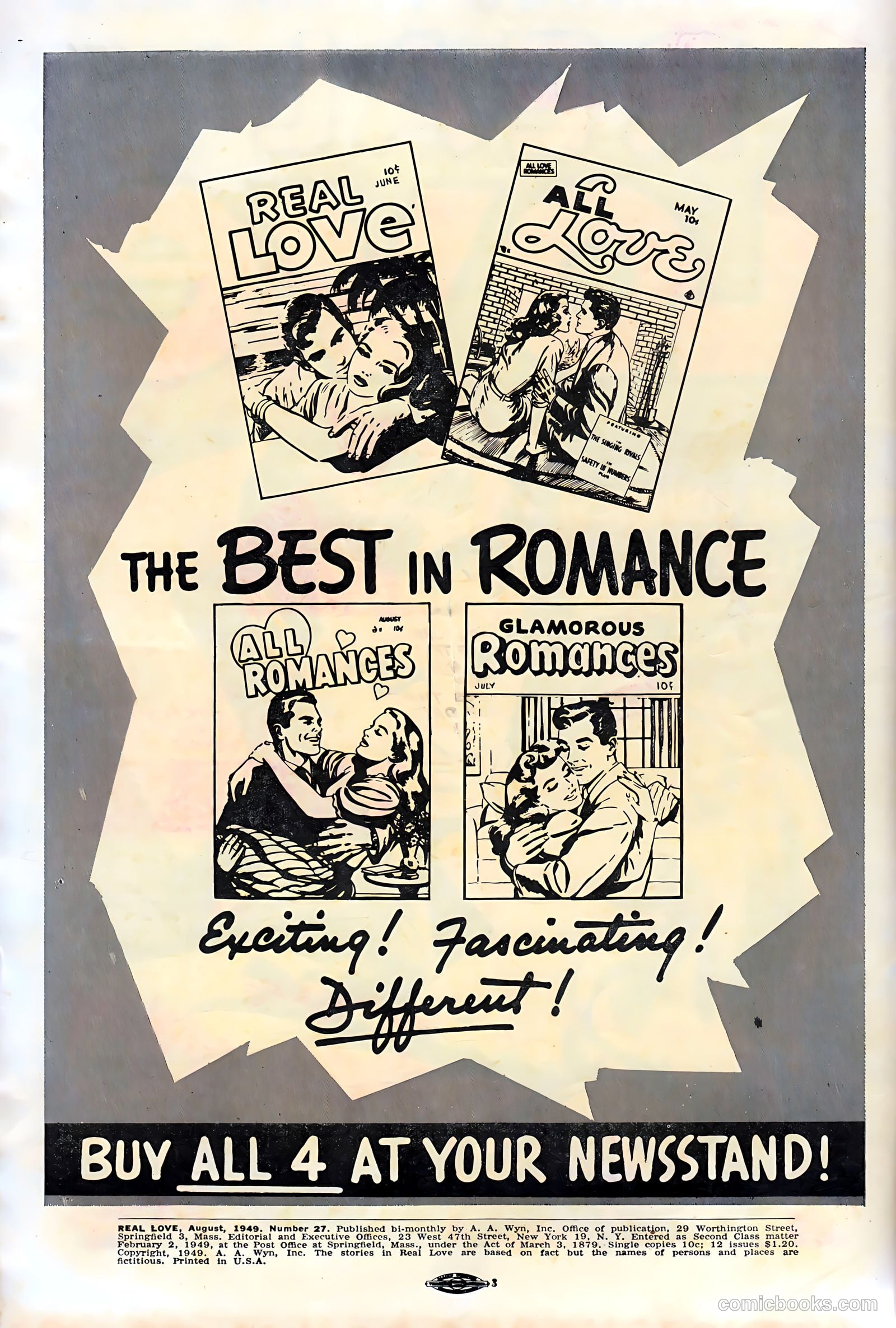 Real Love #27 (1949) — page 2 of 37