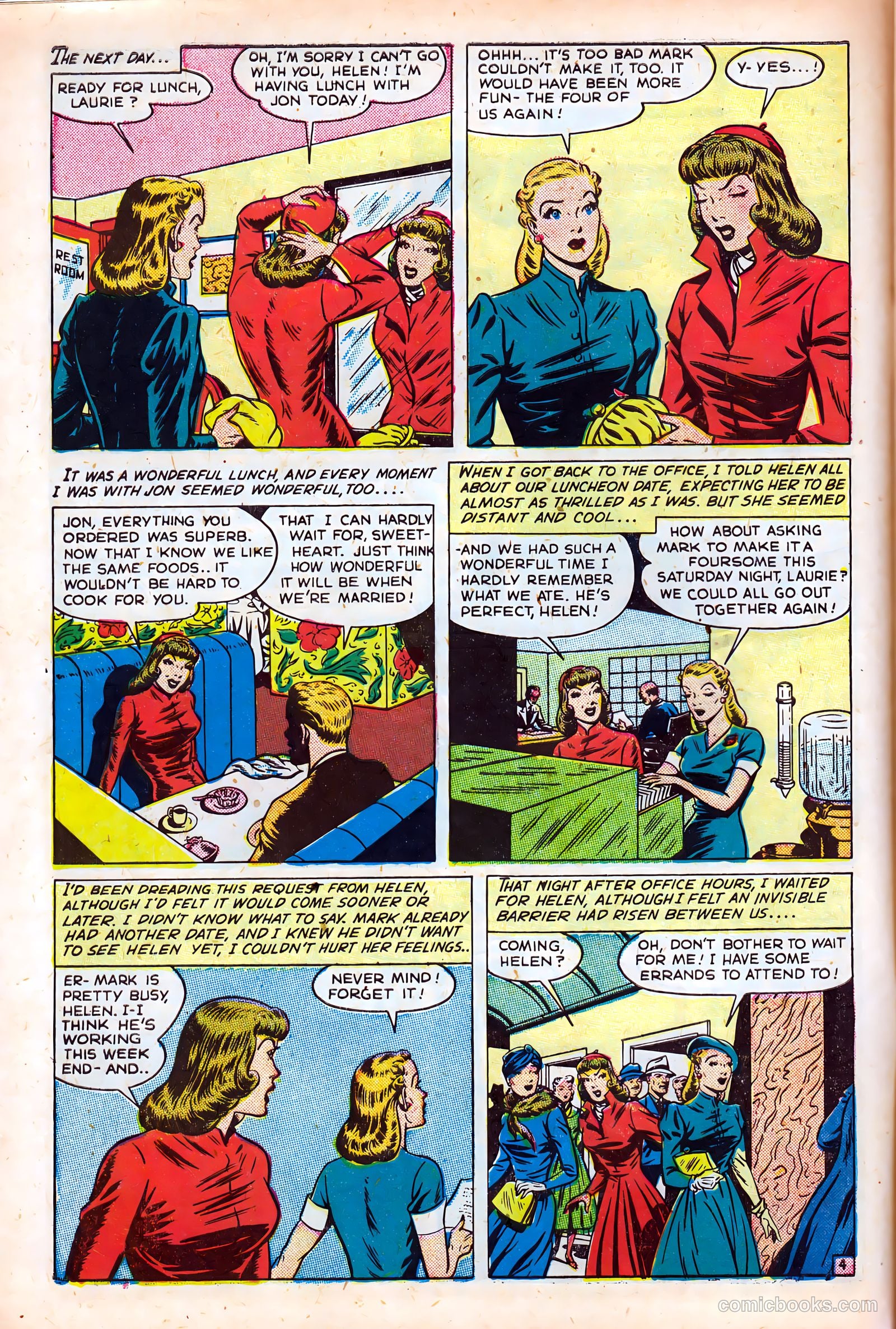 Real Love #27 (1949) — page 6 of 37
