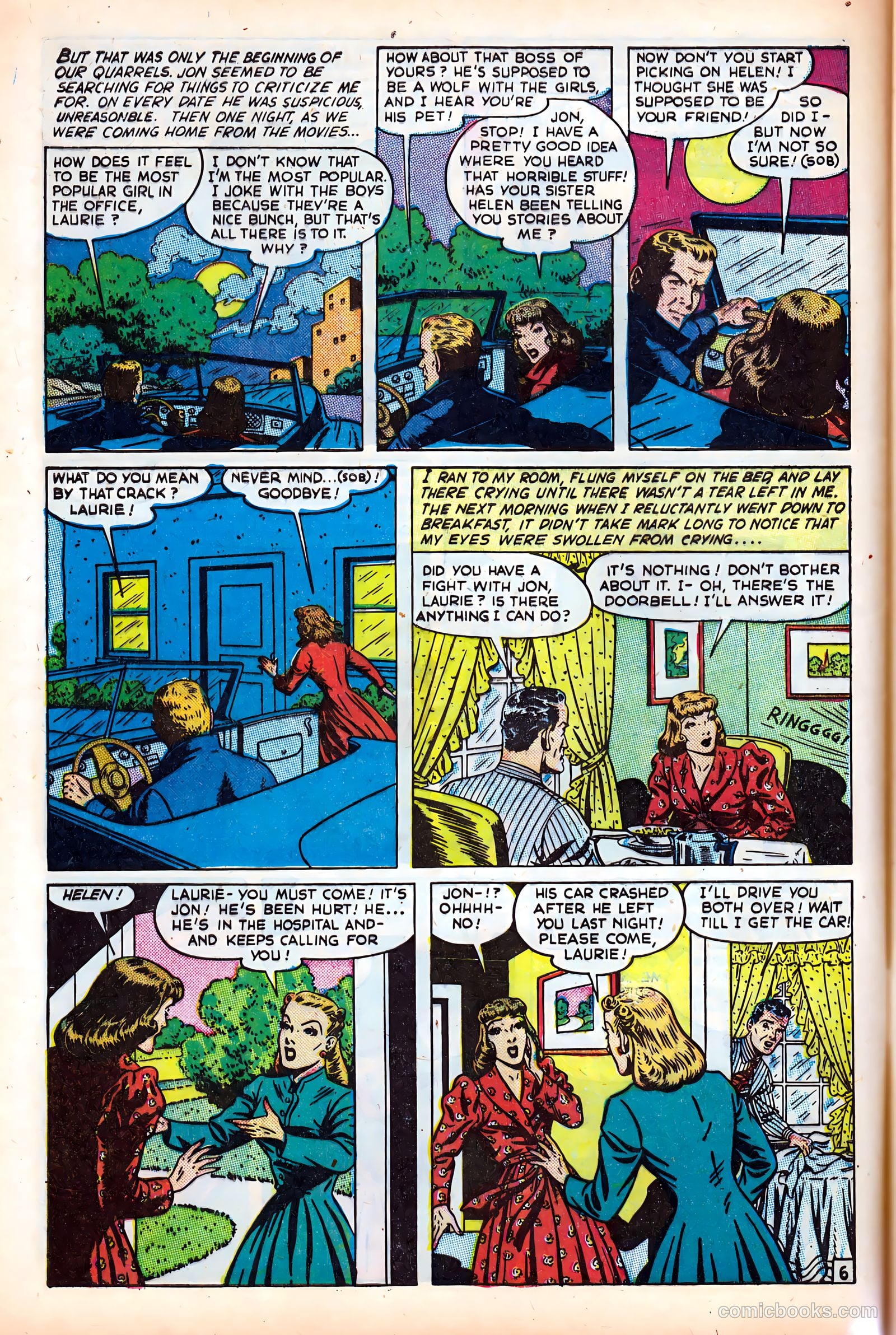 Real Love #27 (1949) — page 8 of 37